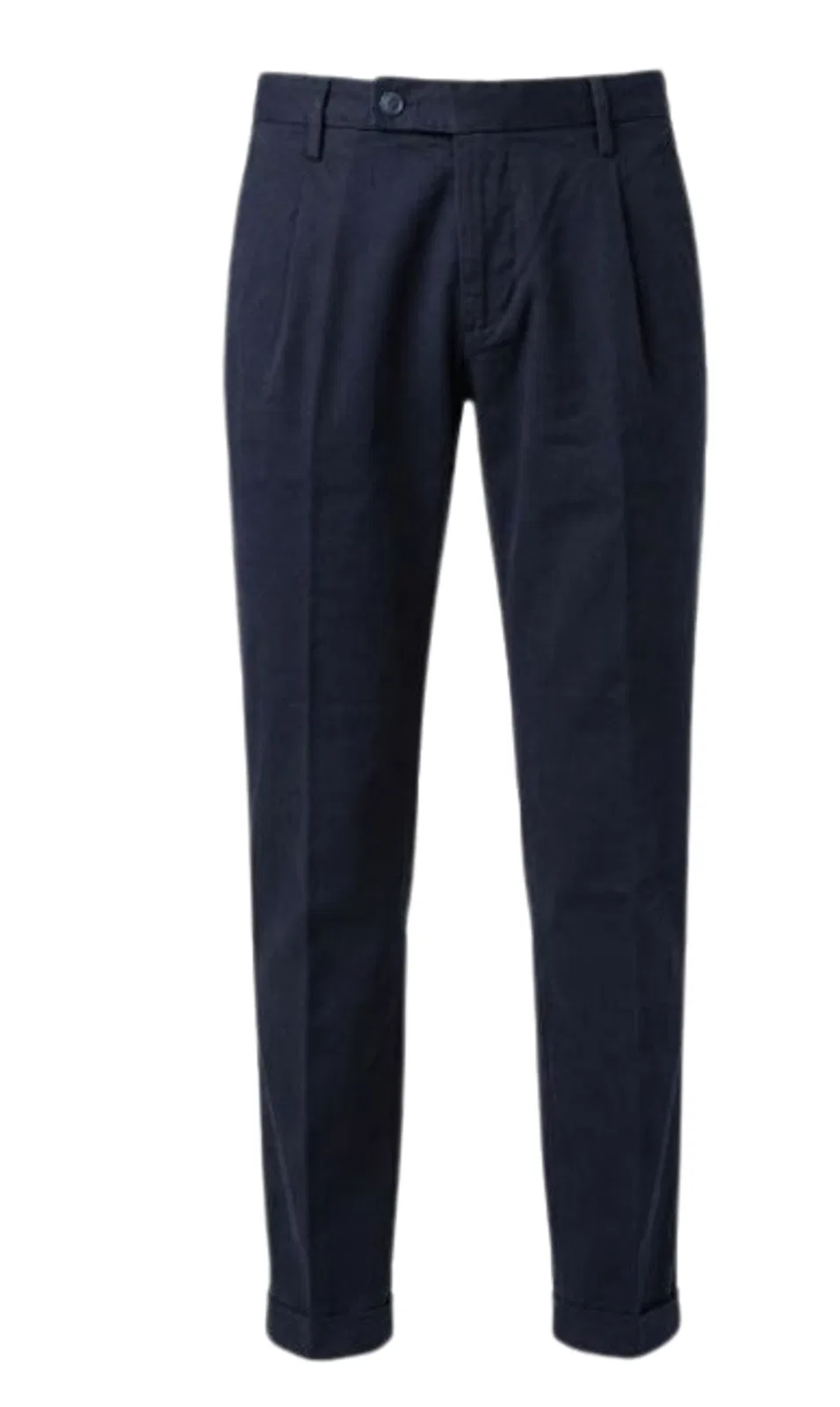 Rehash Dark Blue Button Fastening Trousers