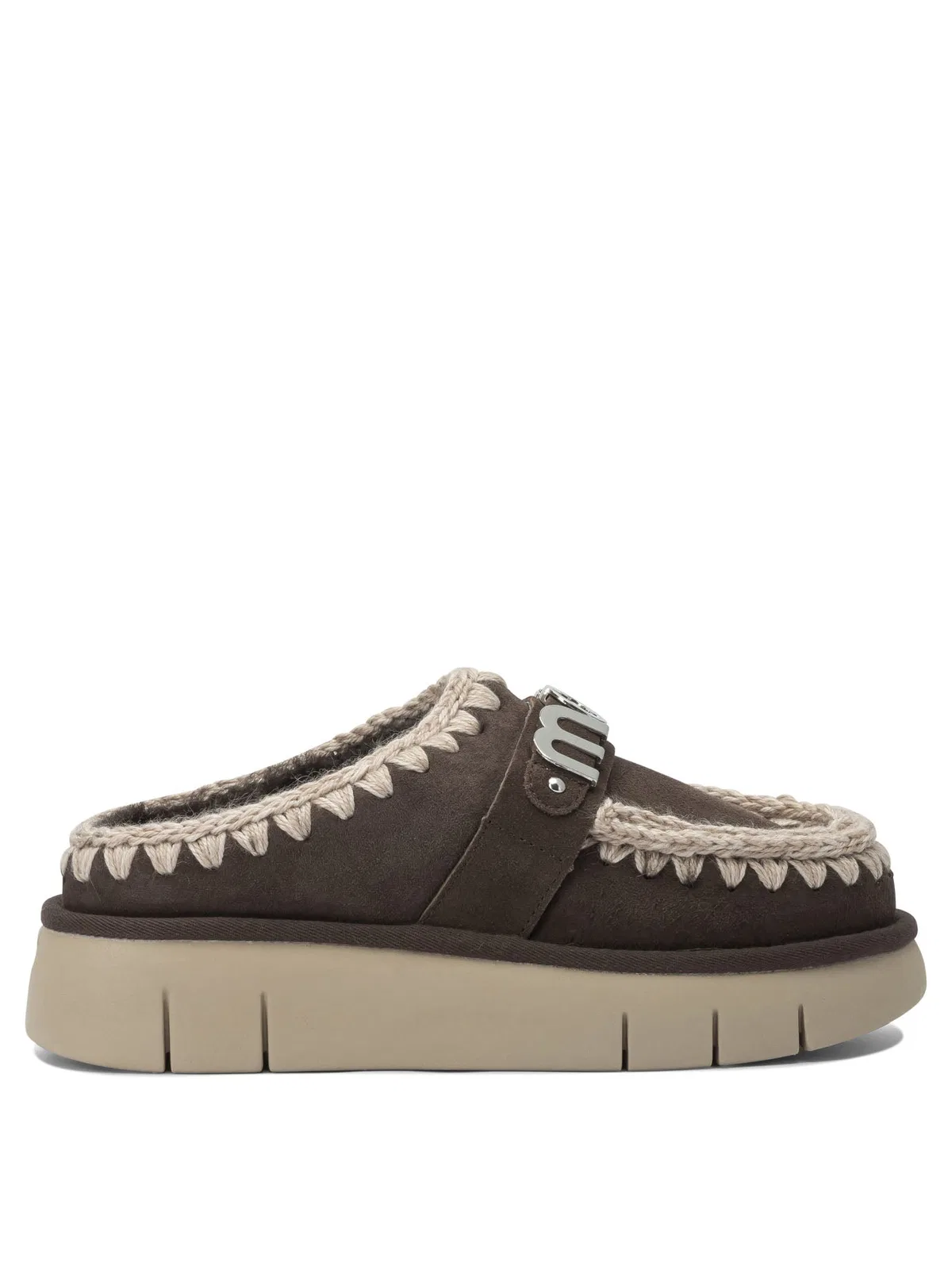 Mou Mocha Sheepskin Slippers