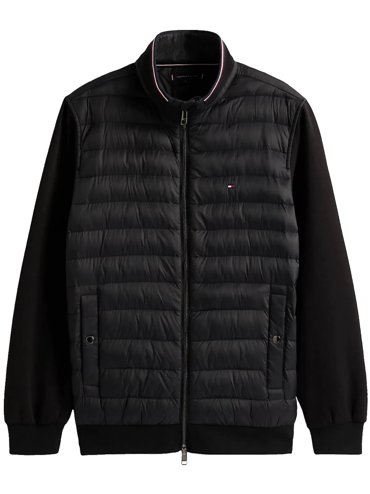 Tommy Hilfiger Mix Media Ess Rwb Stand Collar
