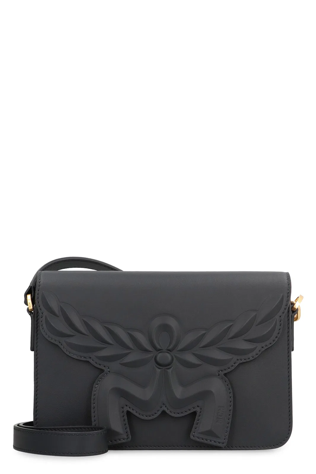 MCM Himmel Leather Crossbody Bag