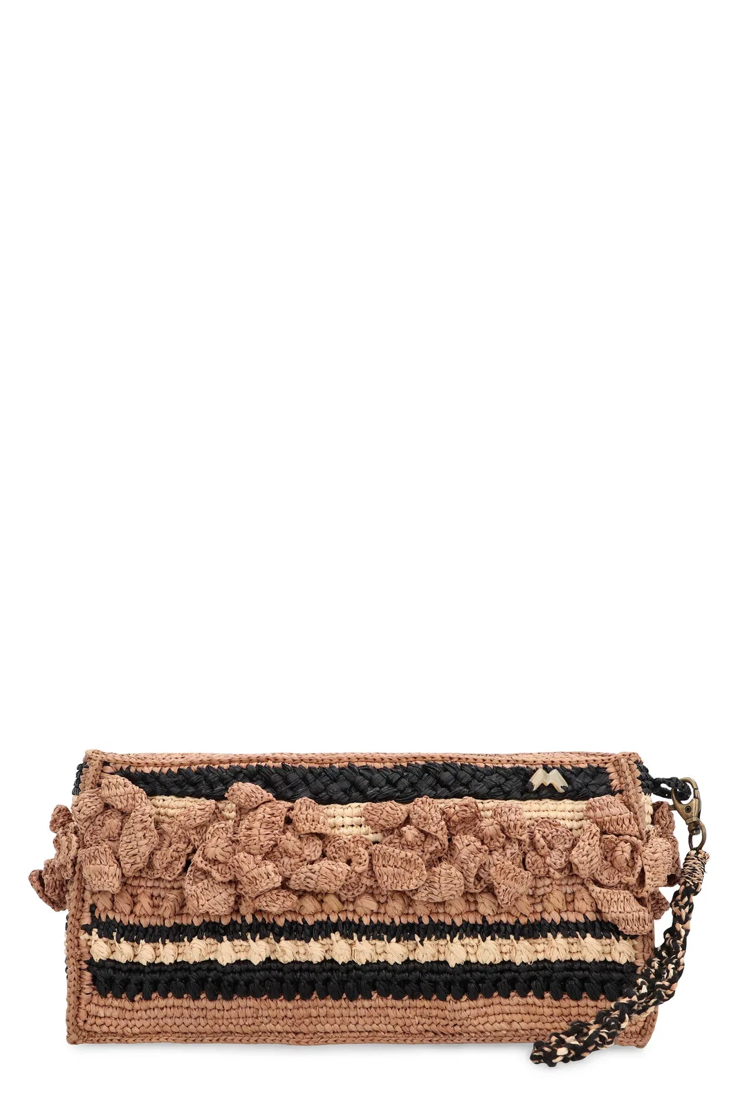 Made For A Woman Tanala Raffia Clutch