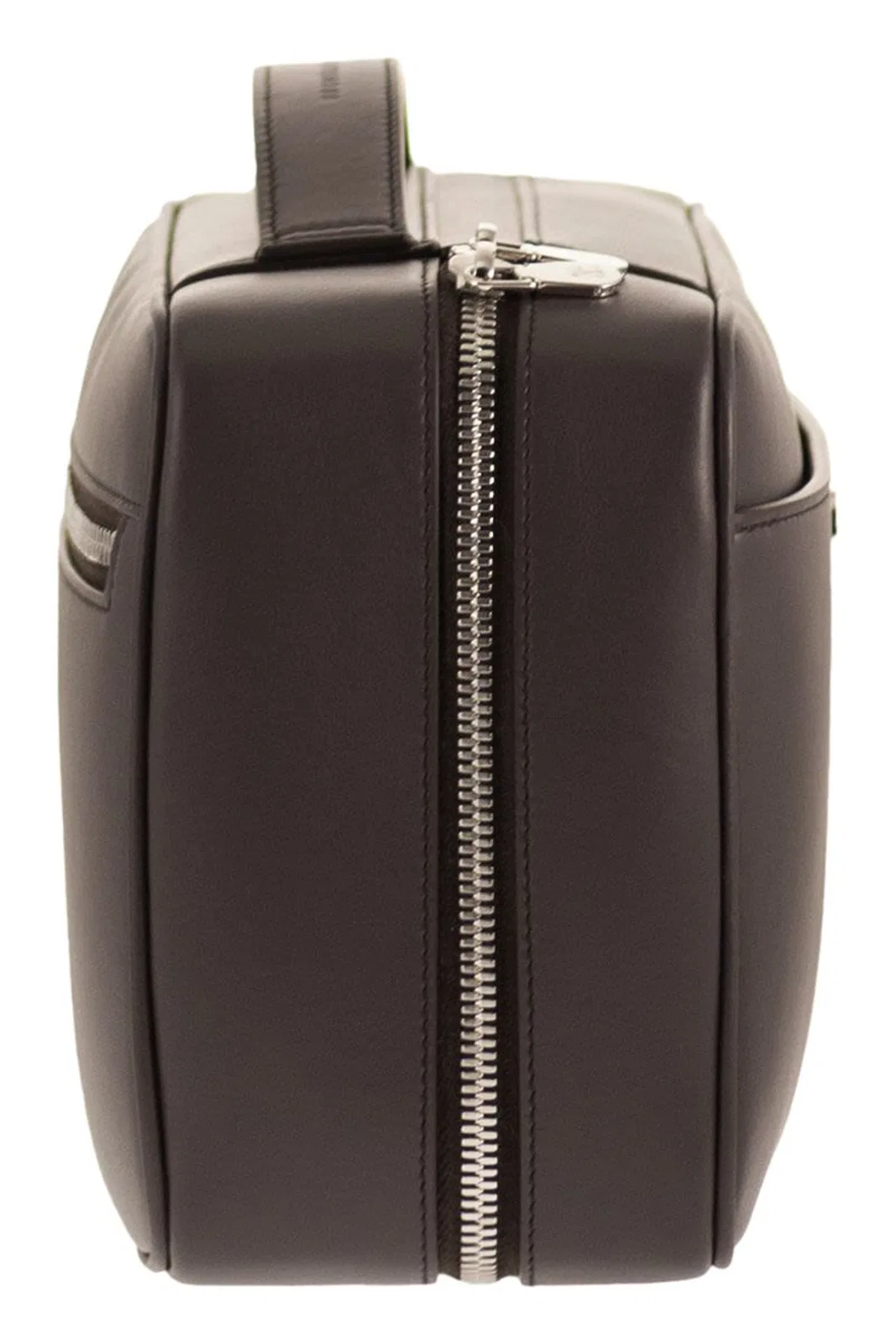 Brunello Cucinelli Smooth Leather Beauty Case With Logo