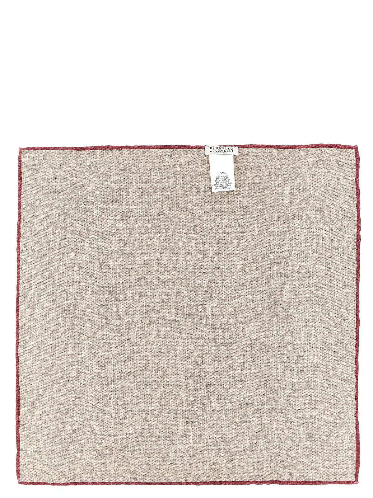 Brunello Cucinelli Polka Dot Pocket Clutch Bag
