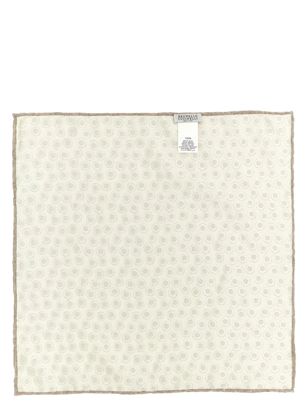 Brunello Cucinelli Polka Dot Pocket Clutch Bag