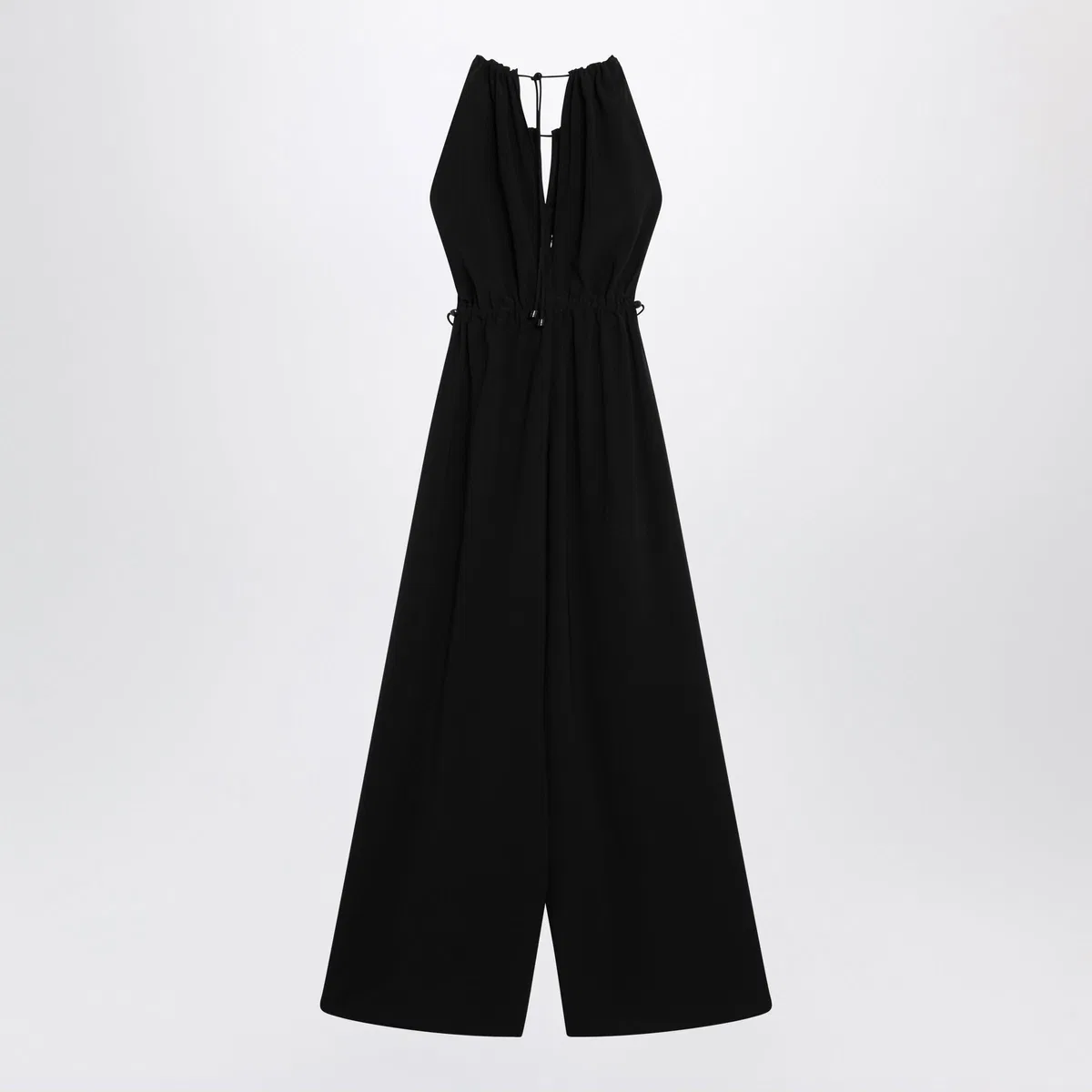 Max Mara Black Jersey Jumpsuit