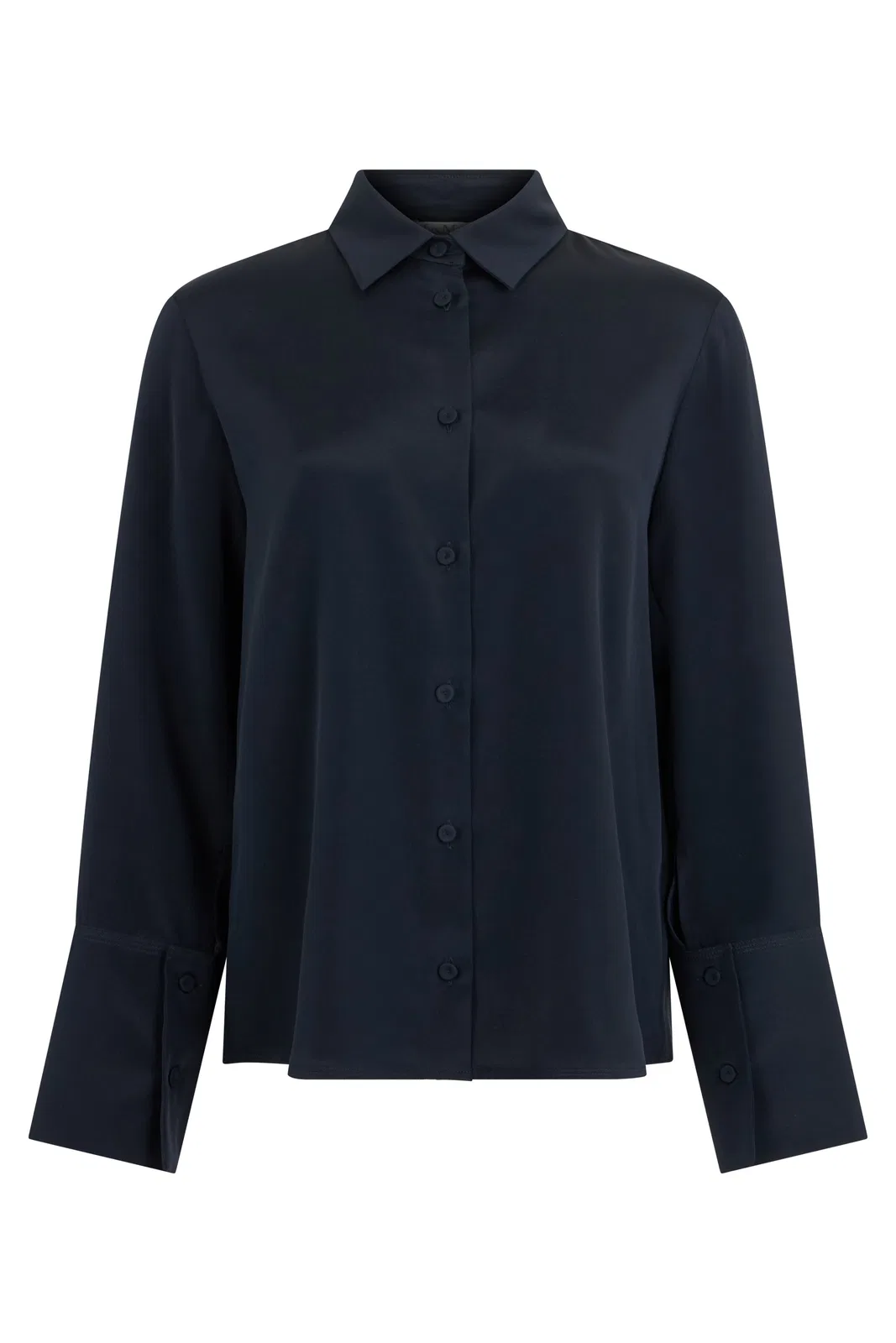 Max Mara Silk Shirt With Long Sleeves