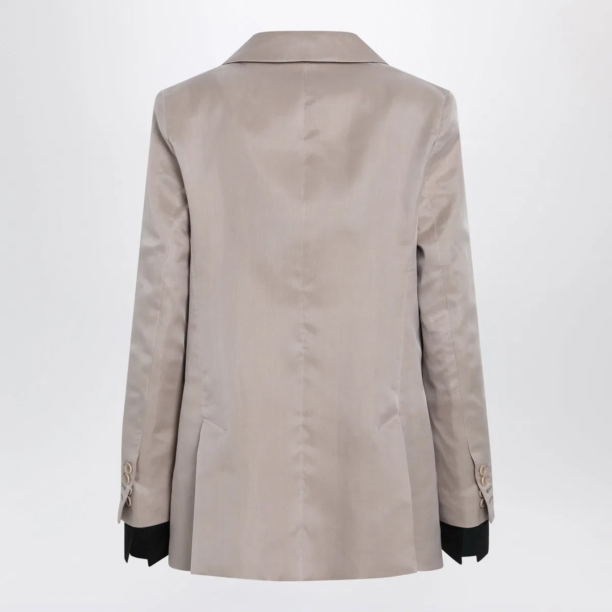 Max Mara Oversized Linen And Organza Blazer In Pi