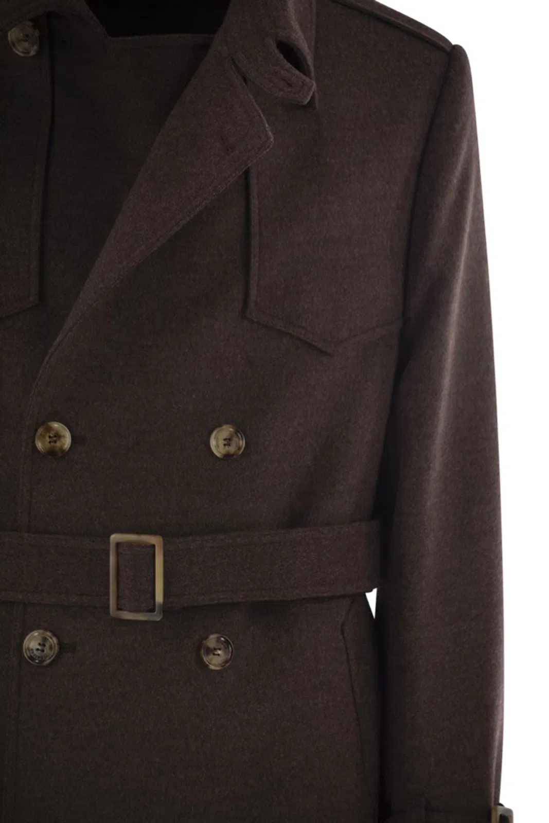 Brunello Cucinelli Wool Trench