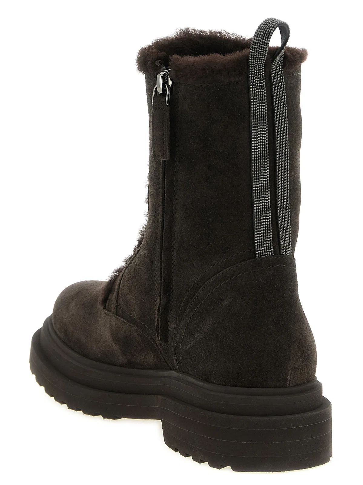Brunello Cucinelli 'Precious Loop' Ankle Boots