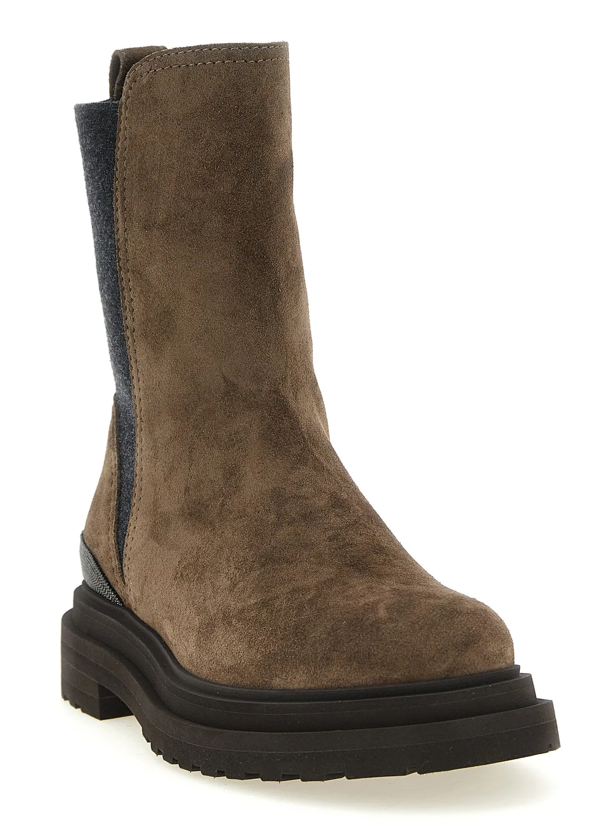 Brunello Cucinelli 'Precious Detail' Ankle Boots