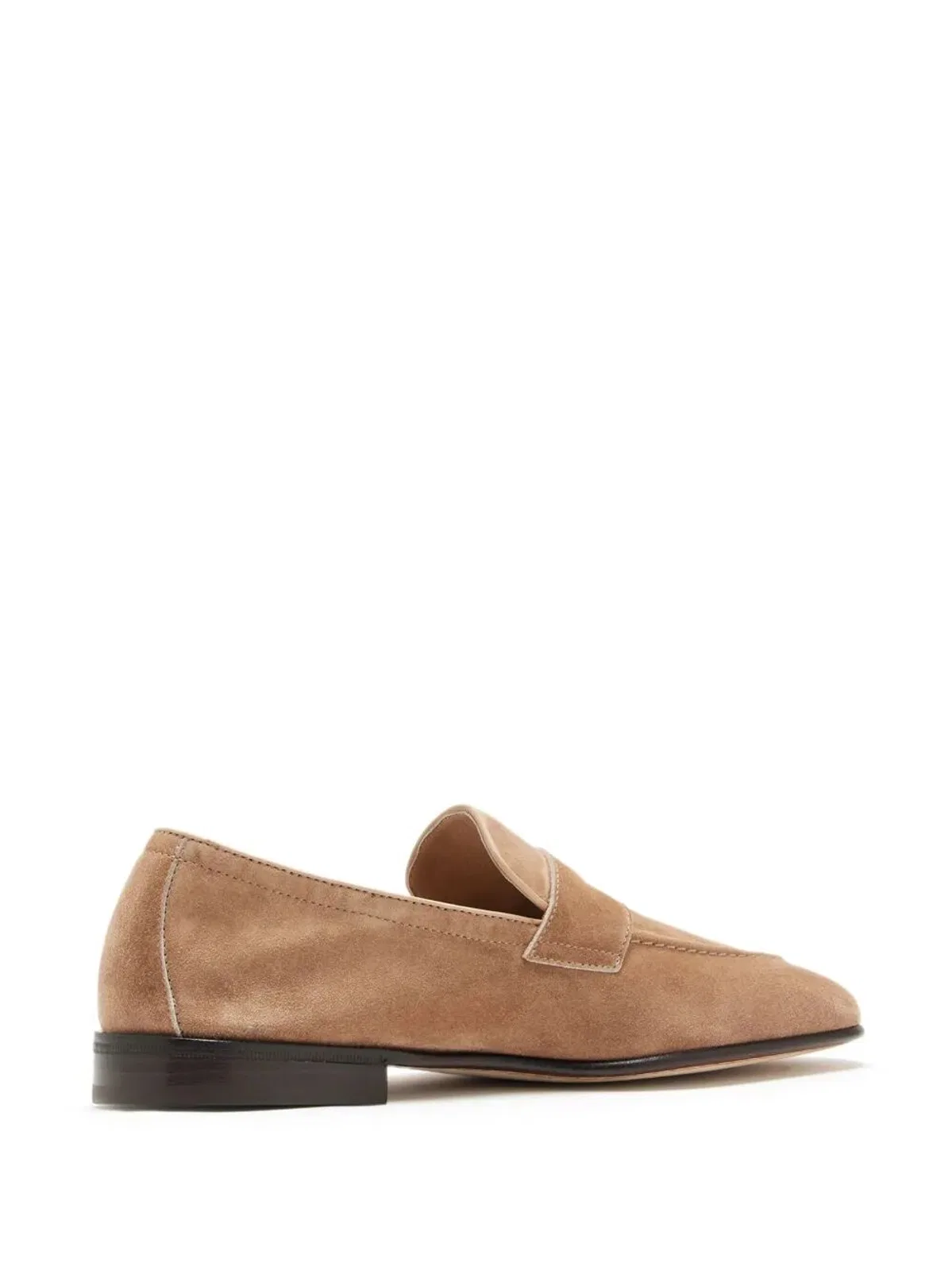 Brunello Cucinelli Soft Suede Penny Loafer