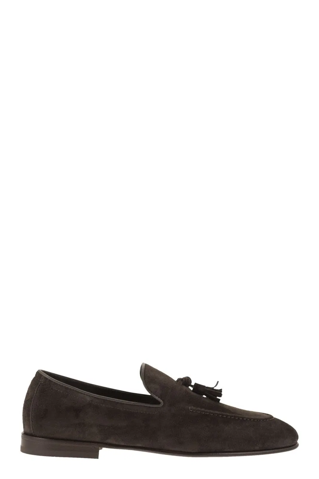 Brunello Cucinelli Suede Moccasins With Tassels
