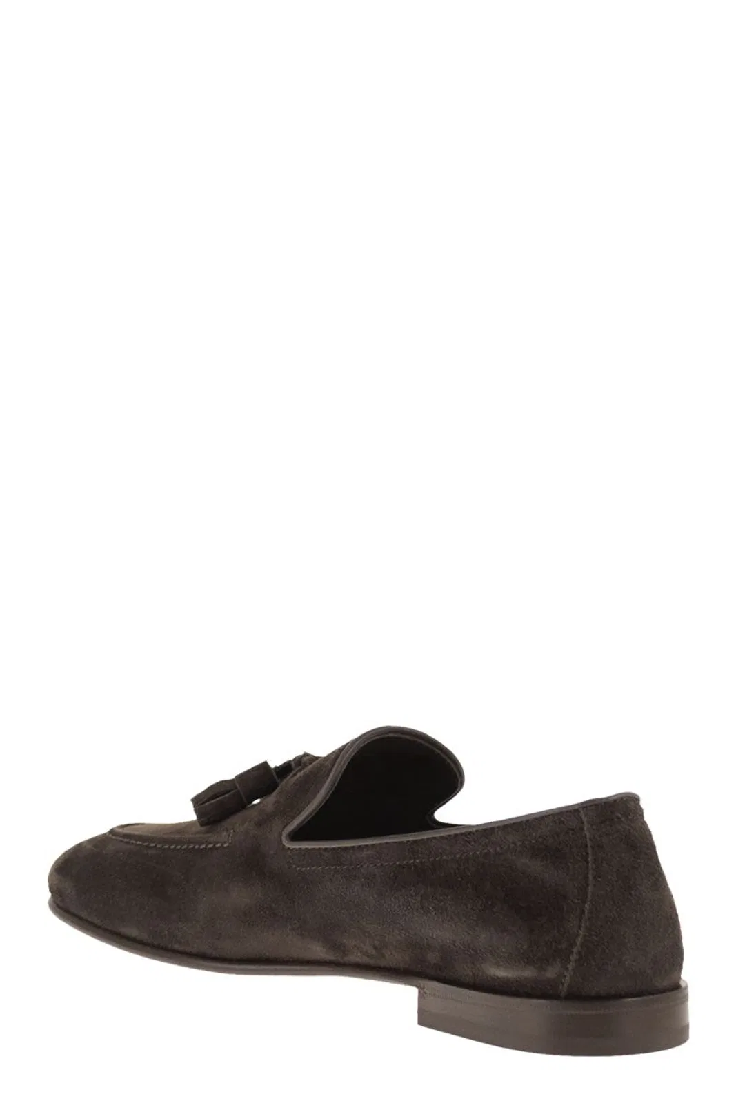 Brunello Cucinelli Suede Moccasins With Tassels
