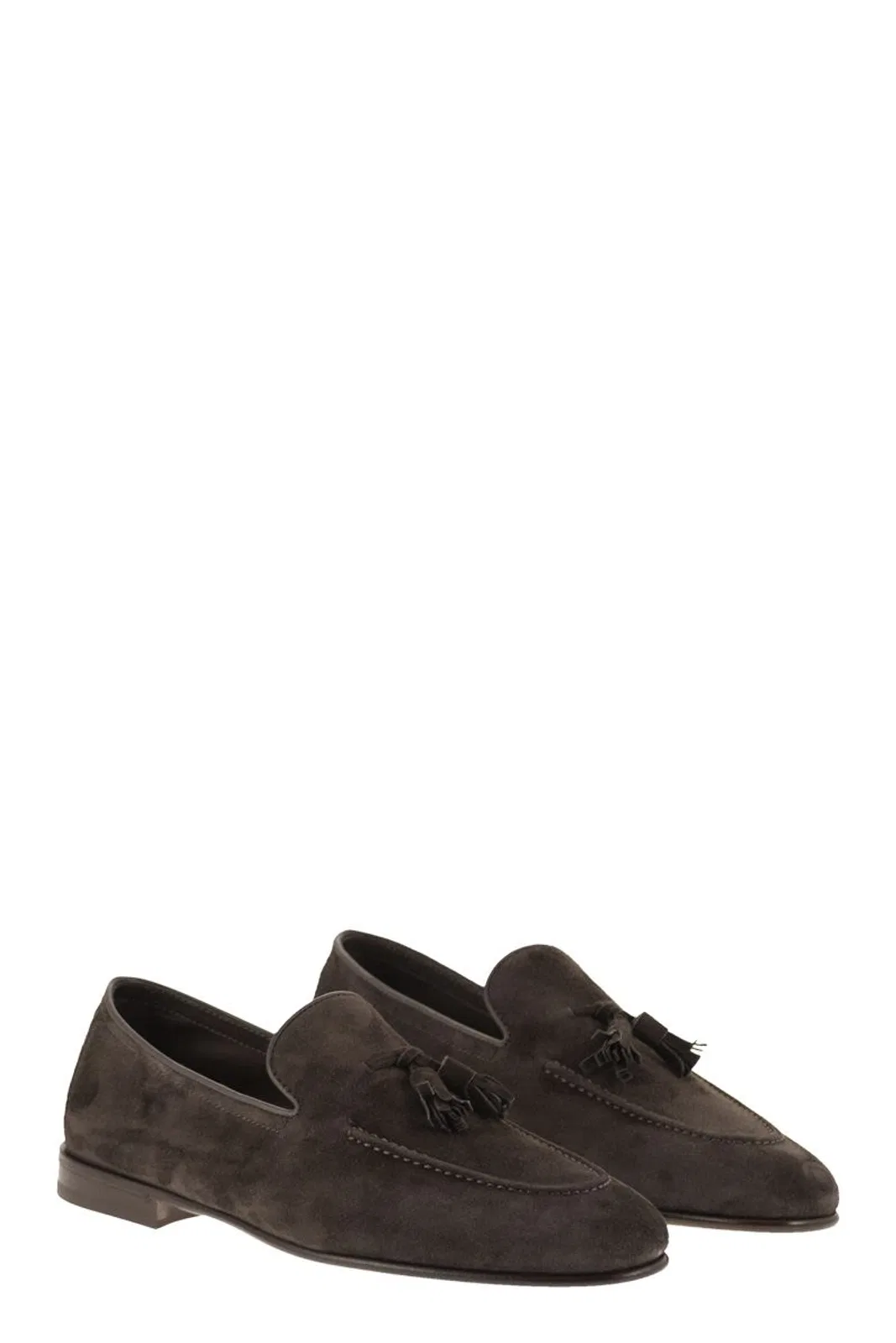 Brunello Cucinelli Suede Moccasins With Tassels