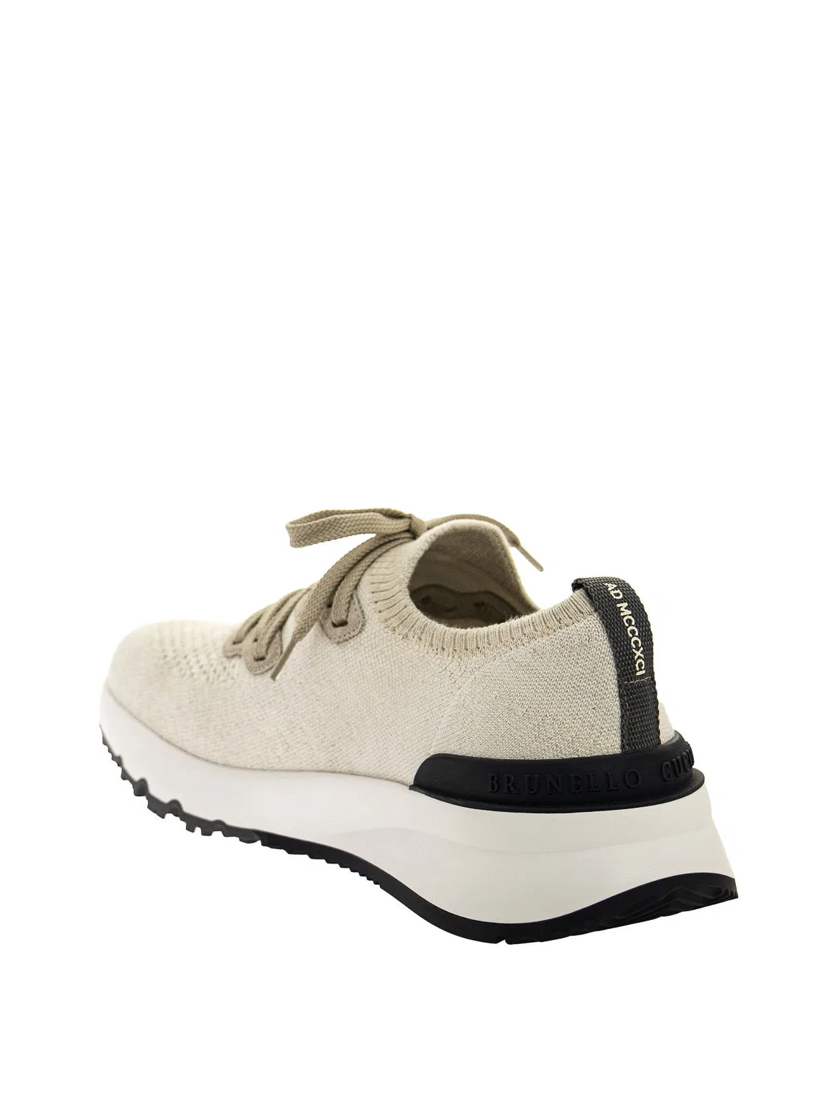 Brunello Cucinelli Cotton Knit Sneakers