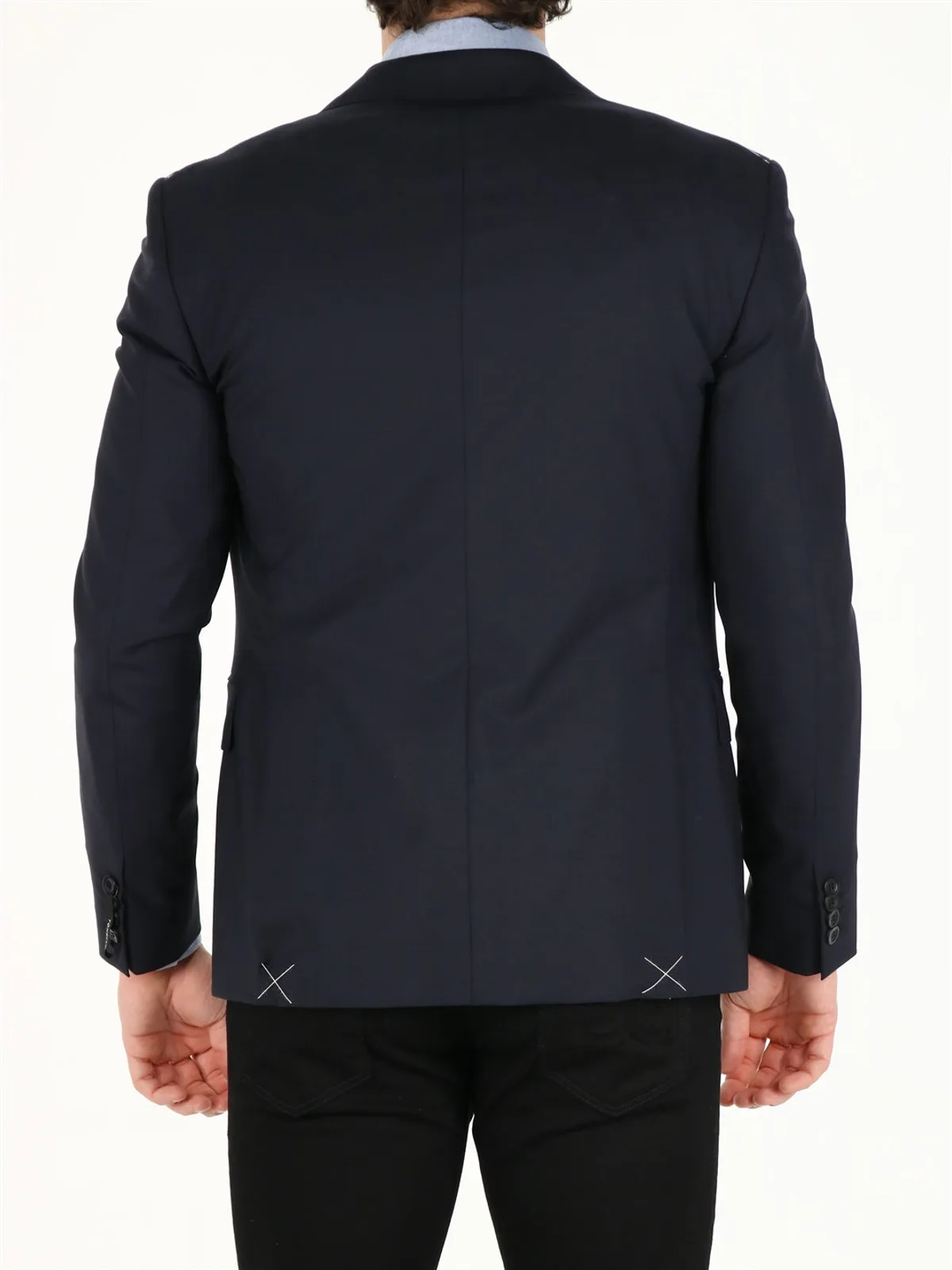 Tonello Blue Wool Jacket