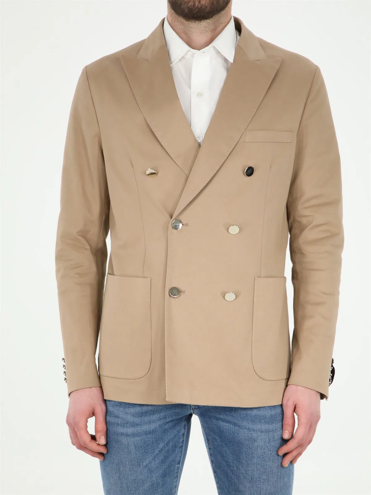 Tonello Beige Cotton Jacket