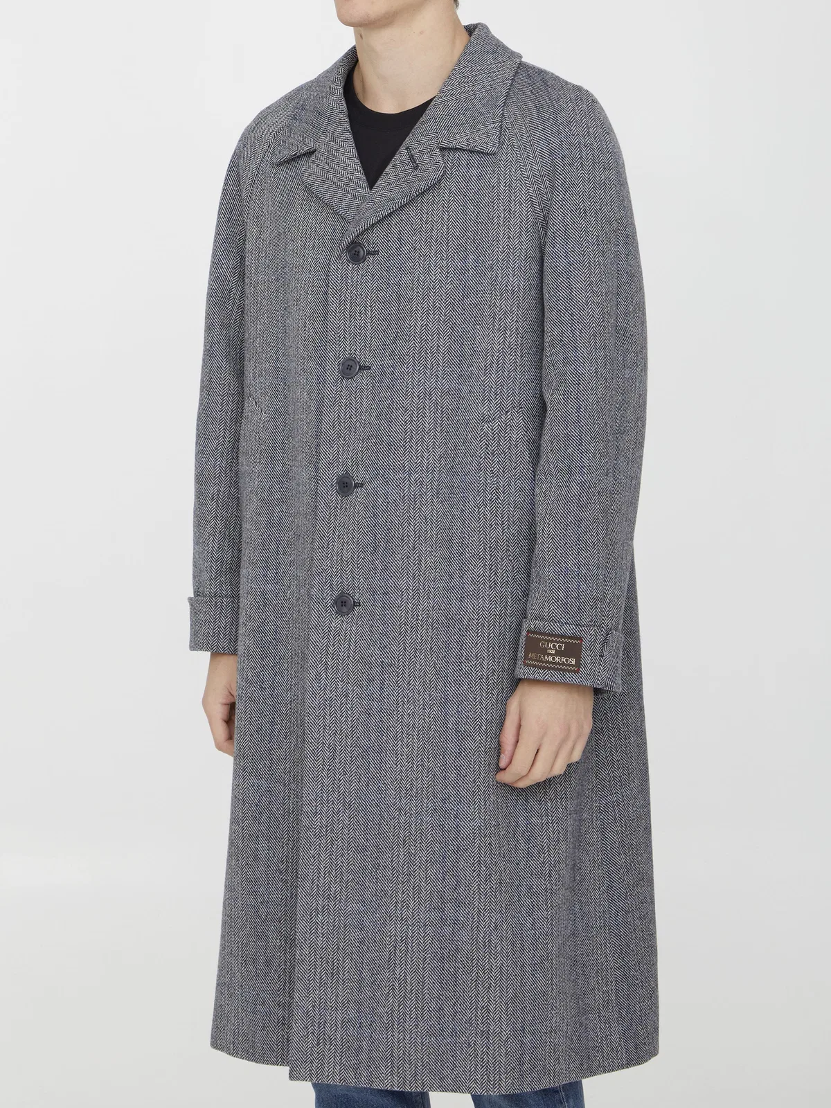 Gucci Houndstooth Coat