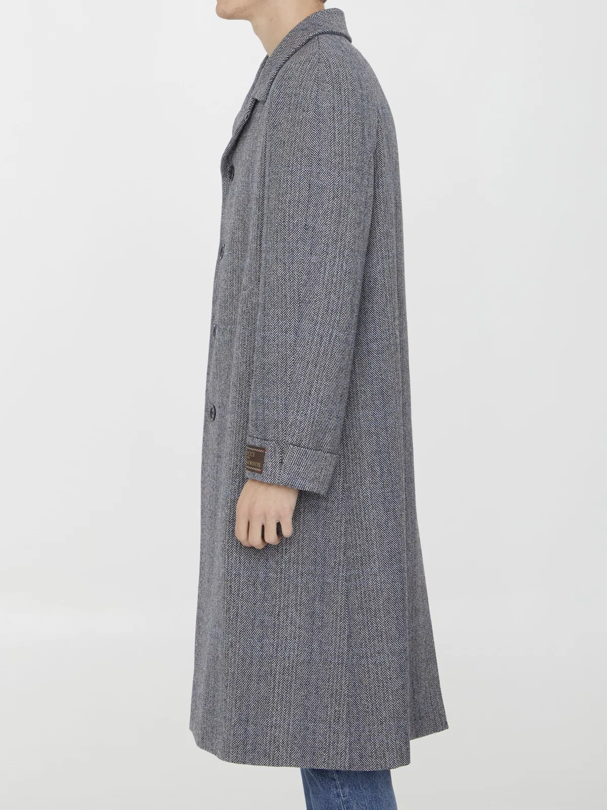 Gucci Houndstooth Coat