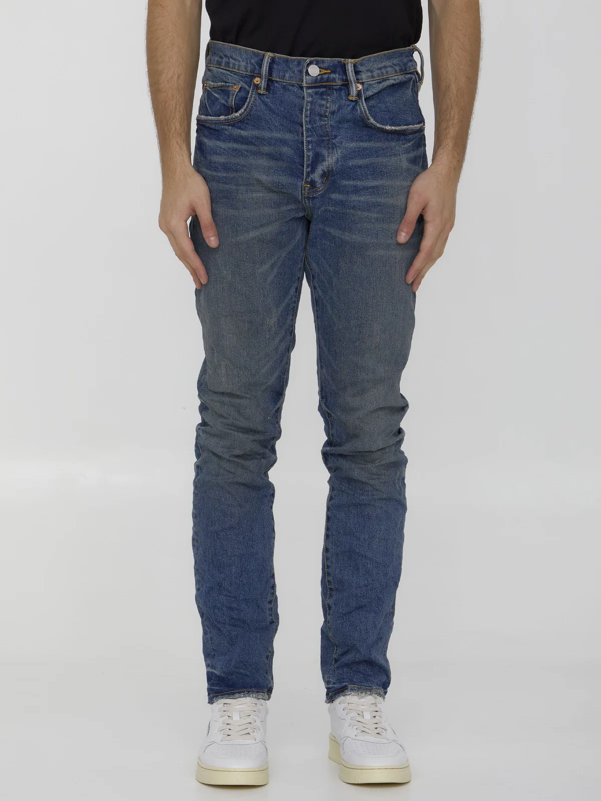 Purple Brand Light-Blue Denim Jeans