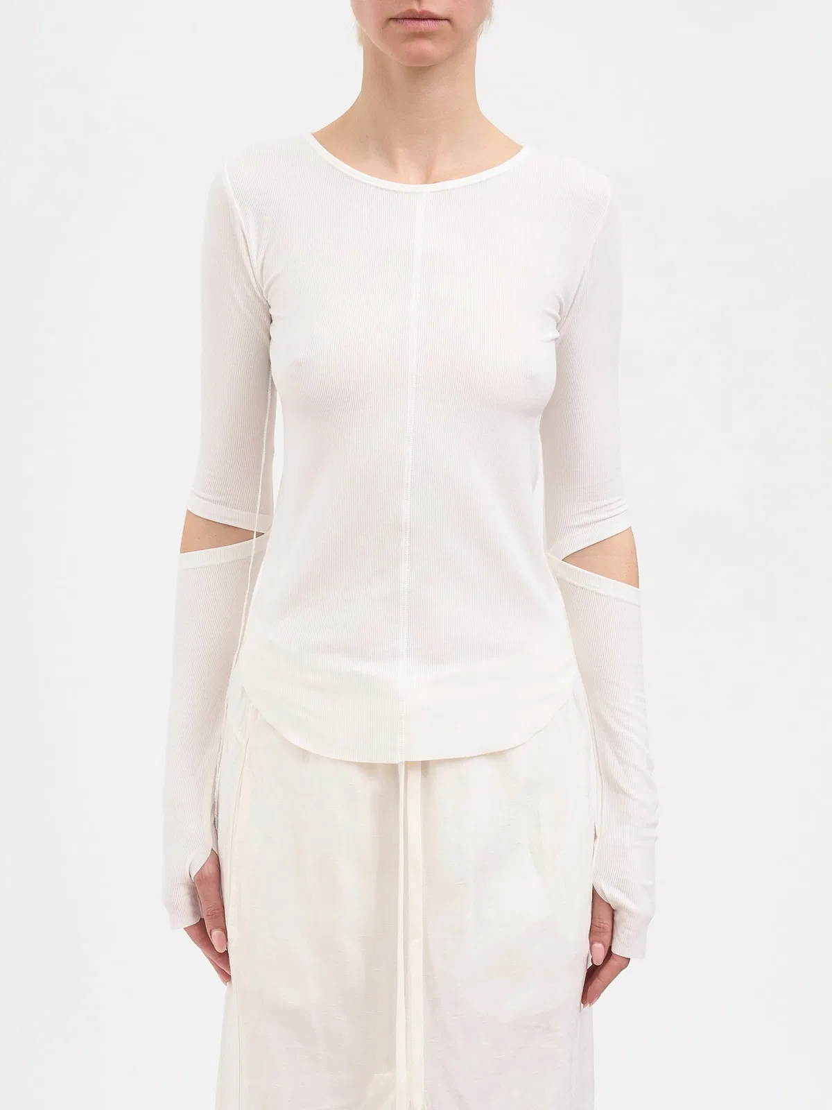 Andrea Ya'aqov Crew Neck Modal Sweater