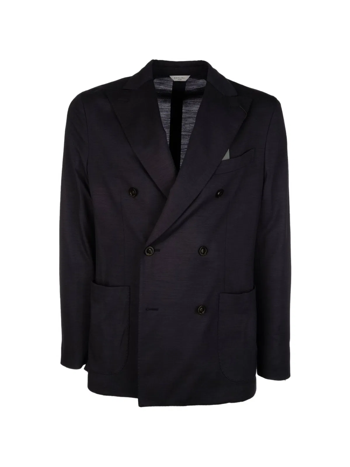 Boglioli Wool Double-Breasted Jacket