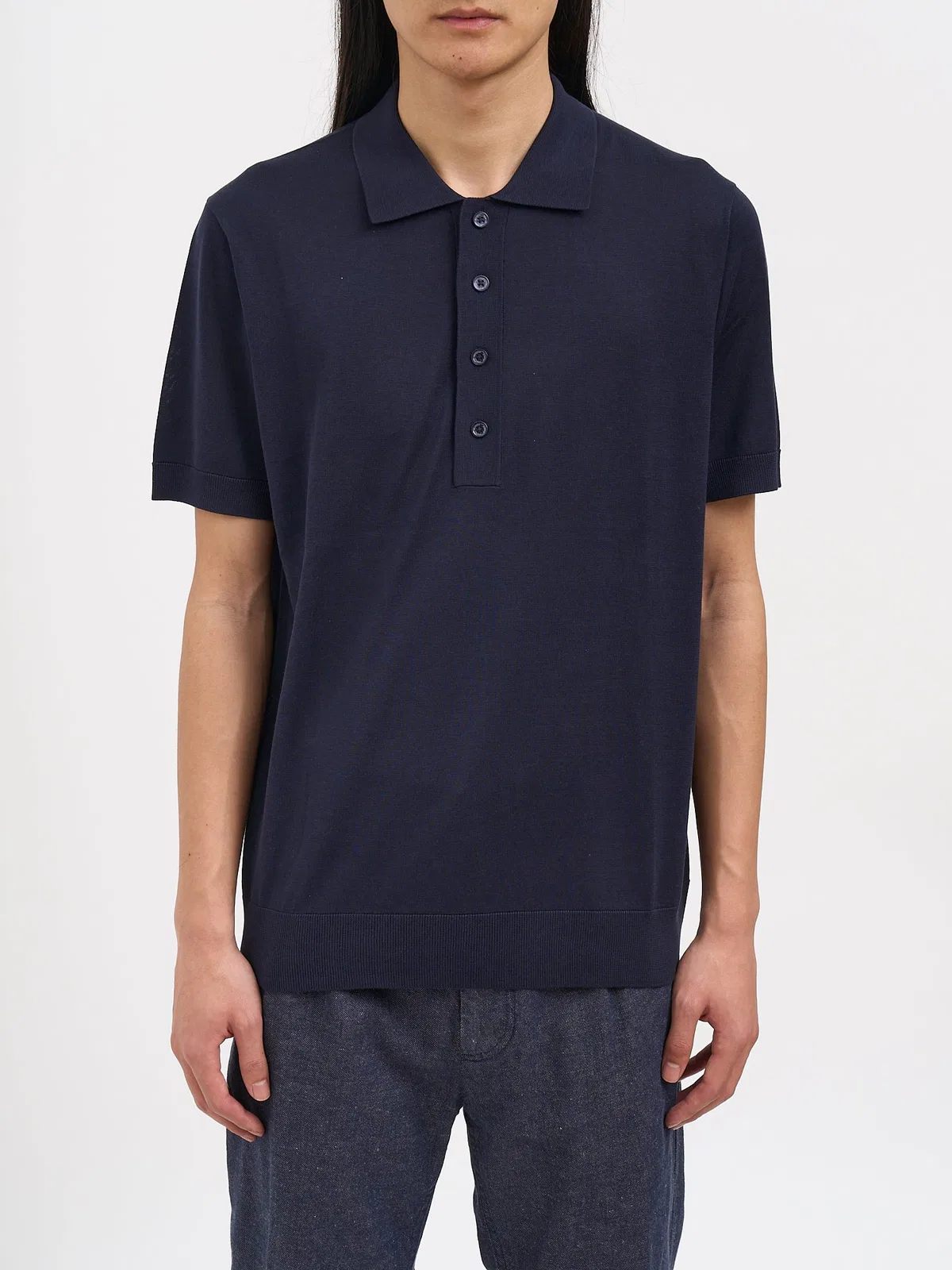 Paolo Pecora Silk Knit Polo