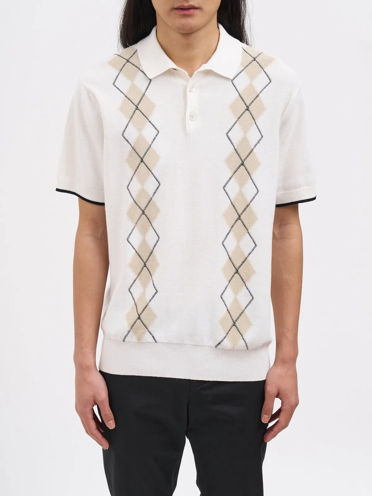 Paolo Pecora Cotton Knitted Polo Shirt