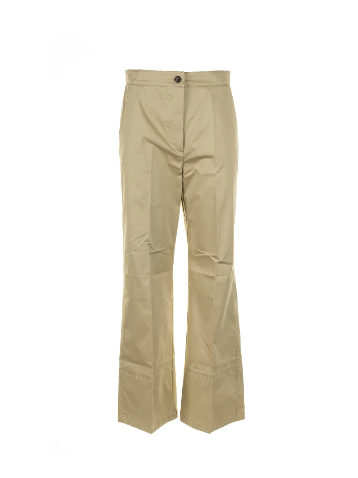 Marella High-Waisted Wide Leg Trousers