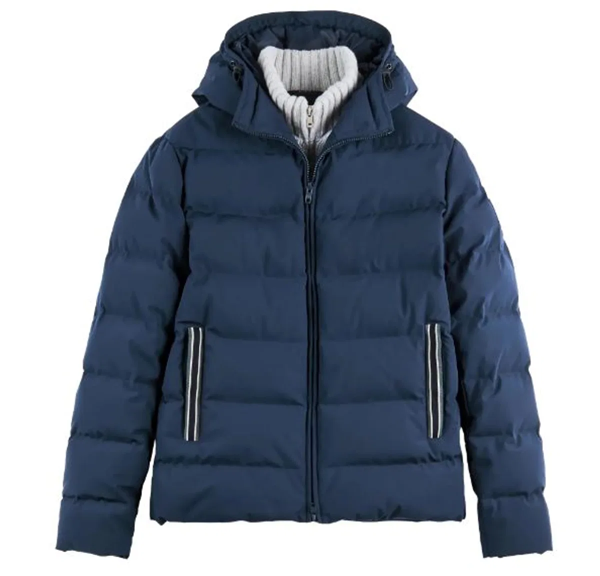 Fay Blue Polyamide Polyester Elastane Jacket