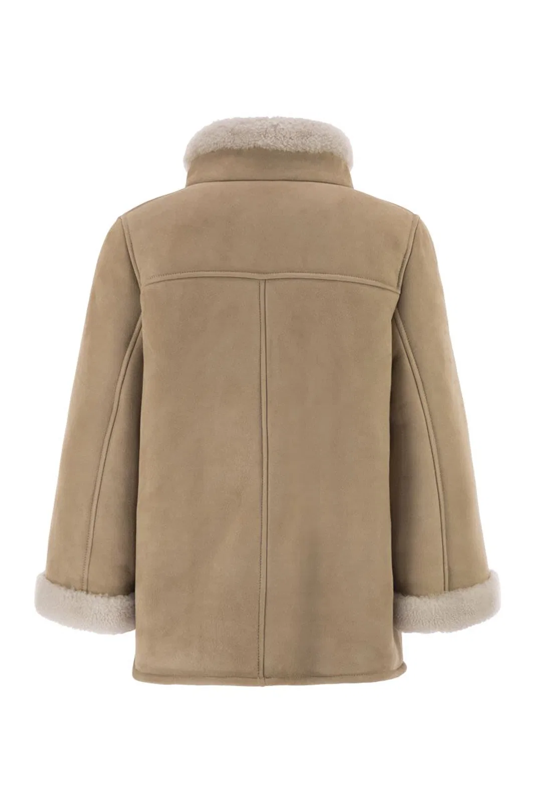 Fay Leather Shealing Cape
