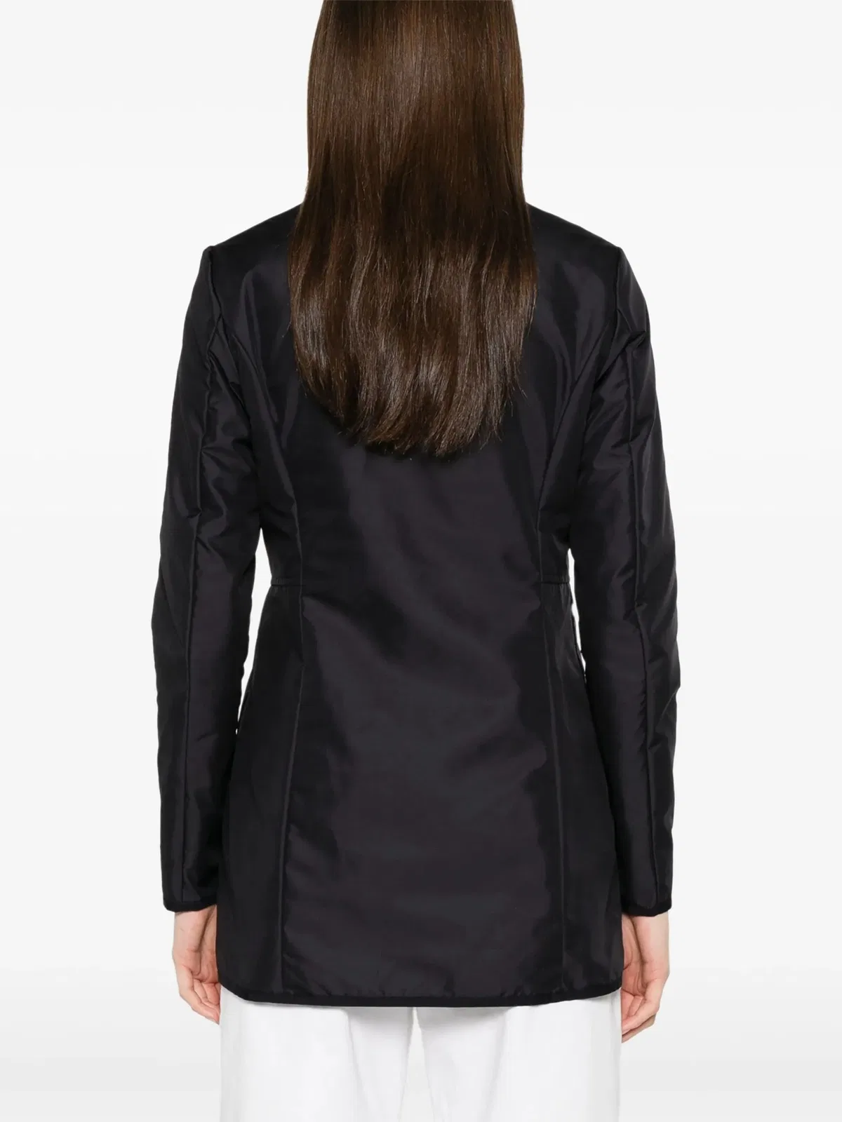 Fay Short Blue Polyester Coat
