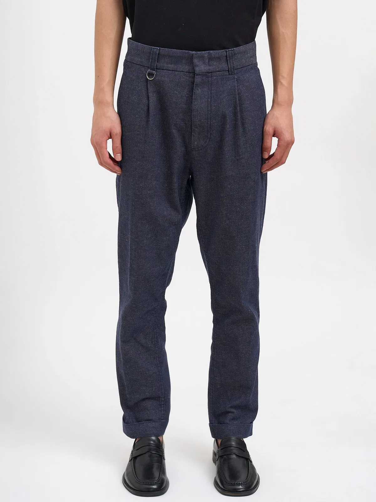 Paolo Pecora Cotton And Linen Pants