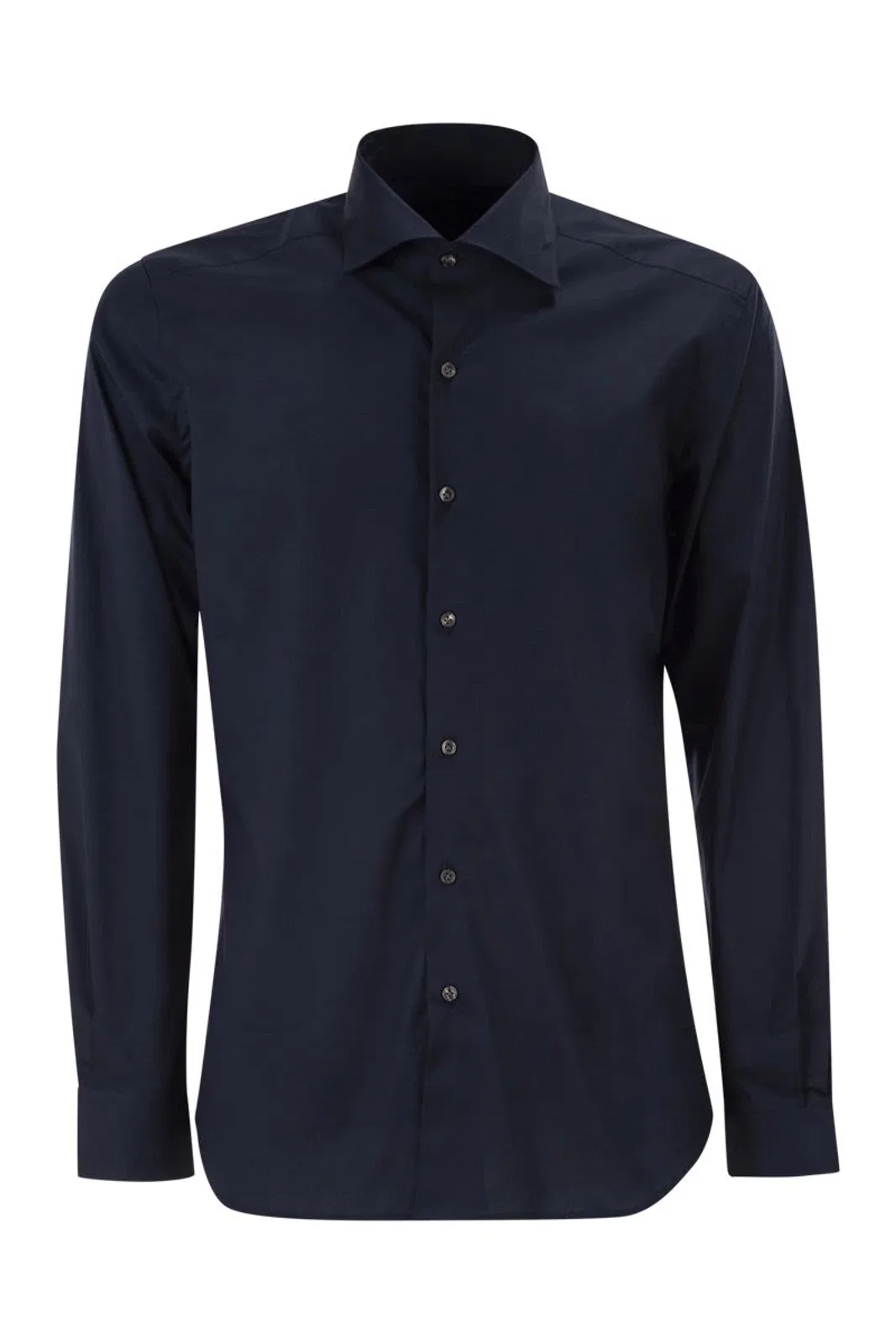 Fay Regular Fit Shirt In Stretch Poplin