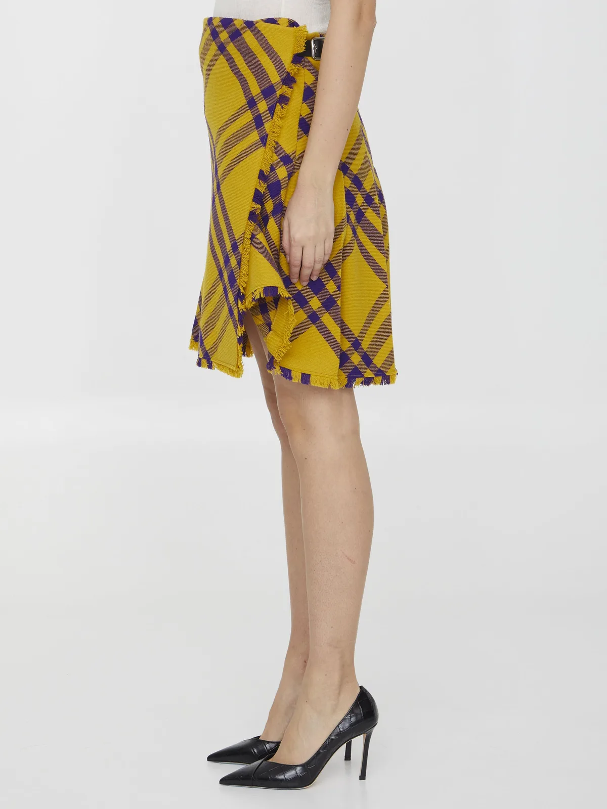 Burberry Check Wool Kilt