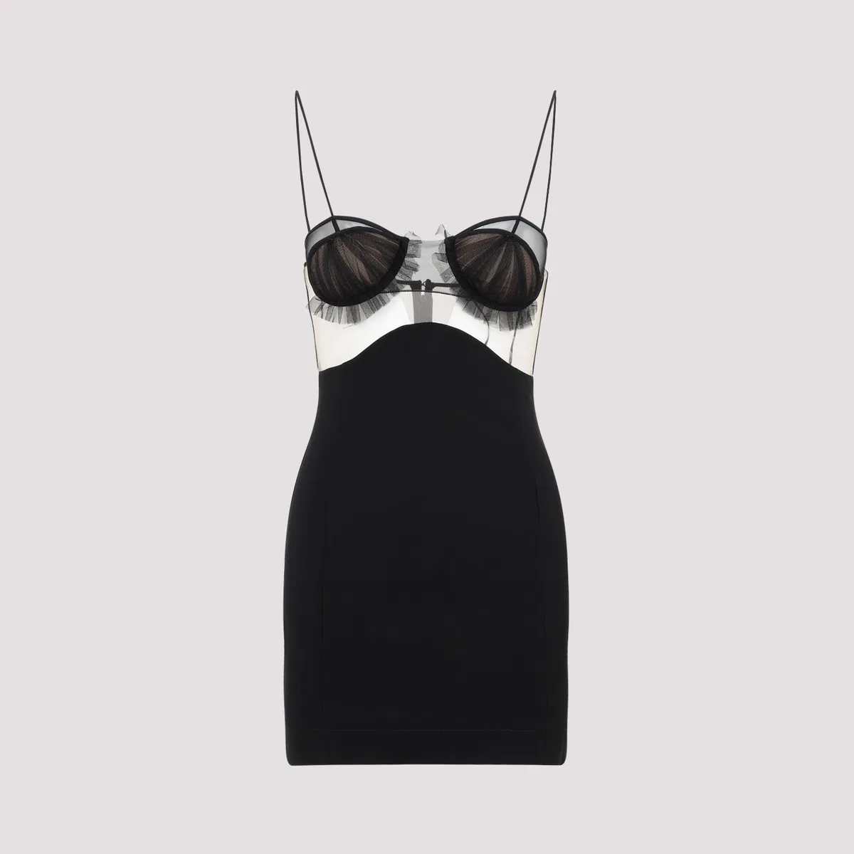 Nensi Dojaka Explosive Flower Bra Dress
