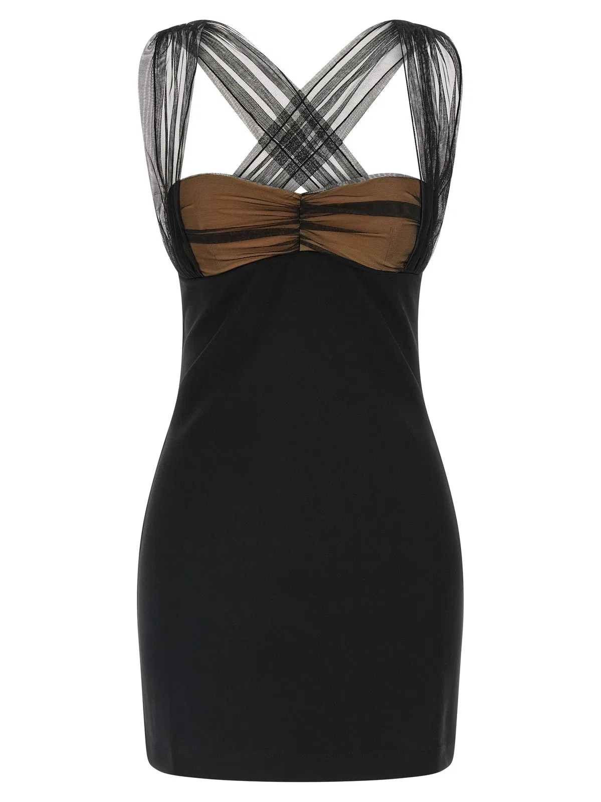 Nensi Dojaka 'Draped Padded Cup Mini' Dress