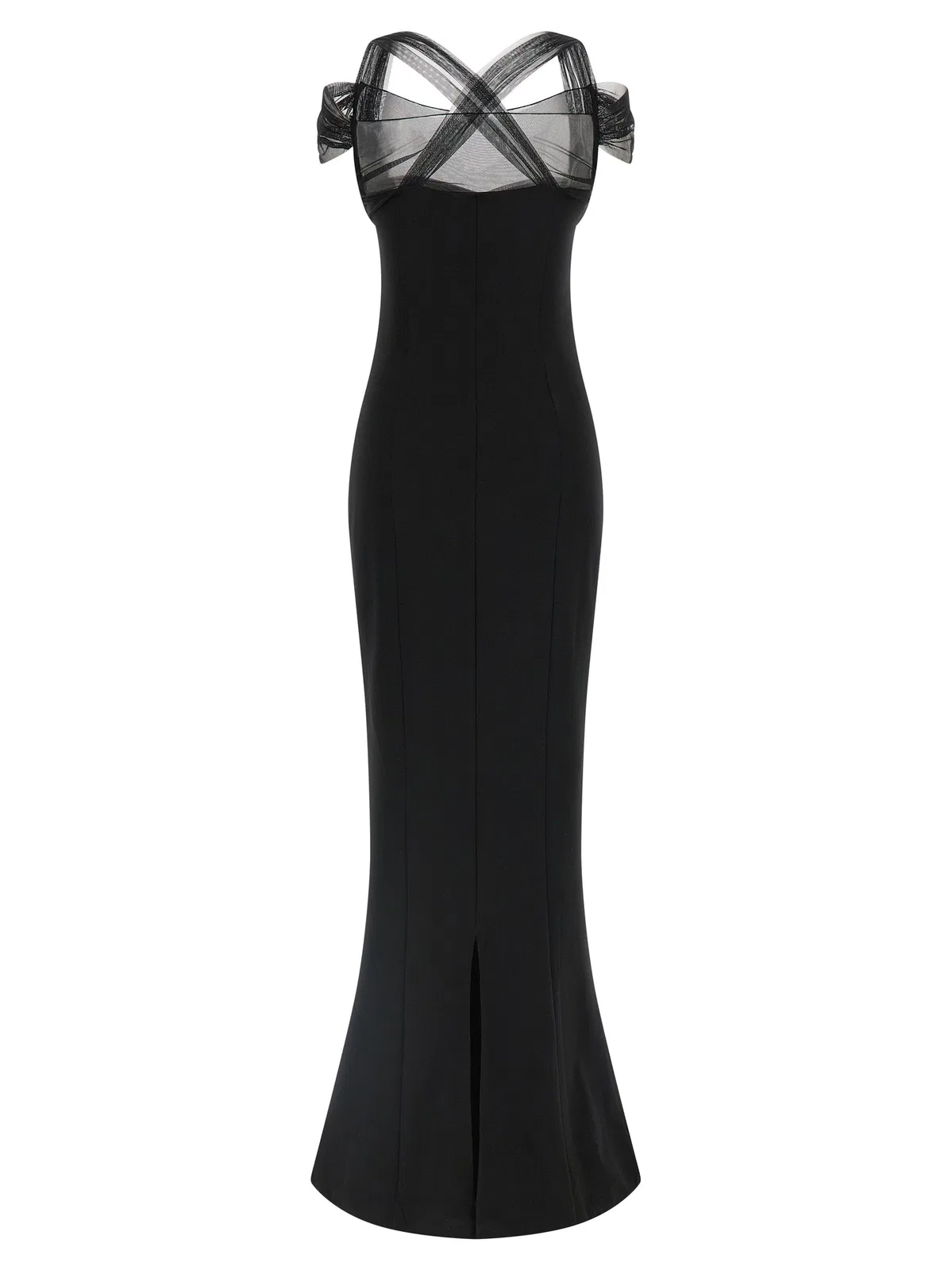 Nensi Dojaka 'Draped Padded Cup Maxi' Dress