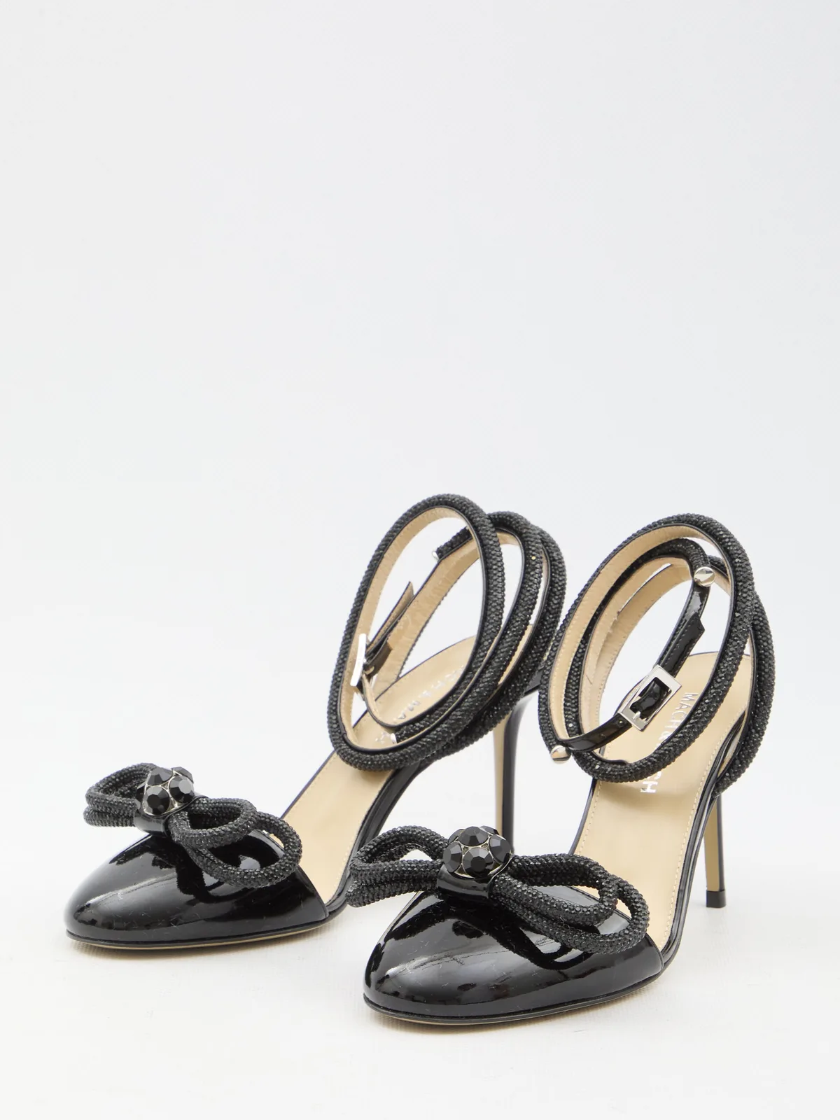 Mach Mach Mach&Mach Double Bow Closed Toe Sandals