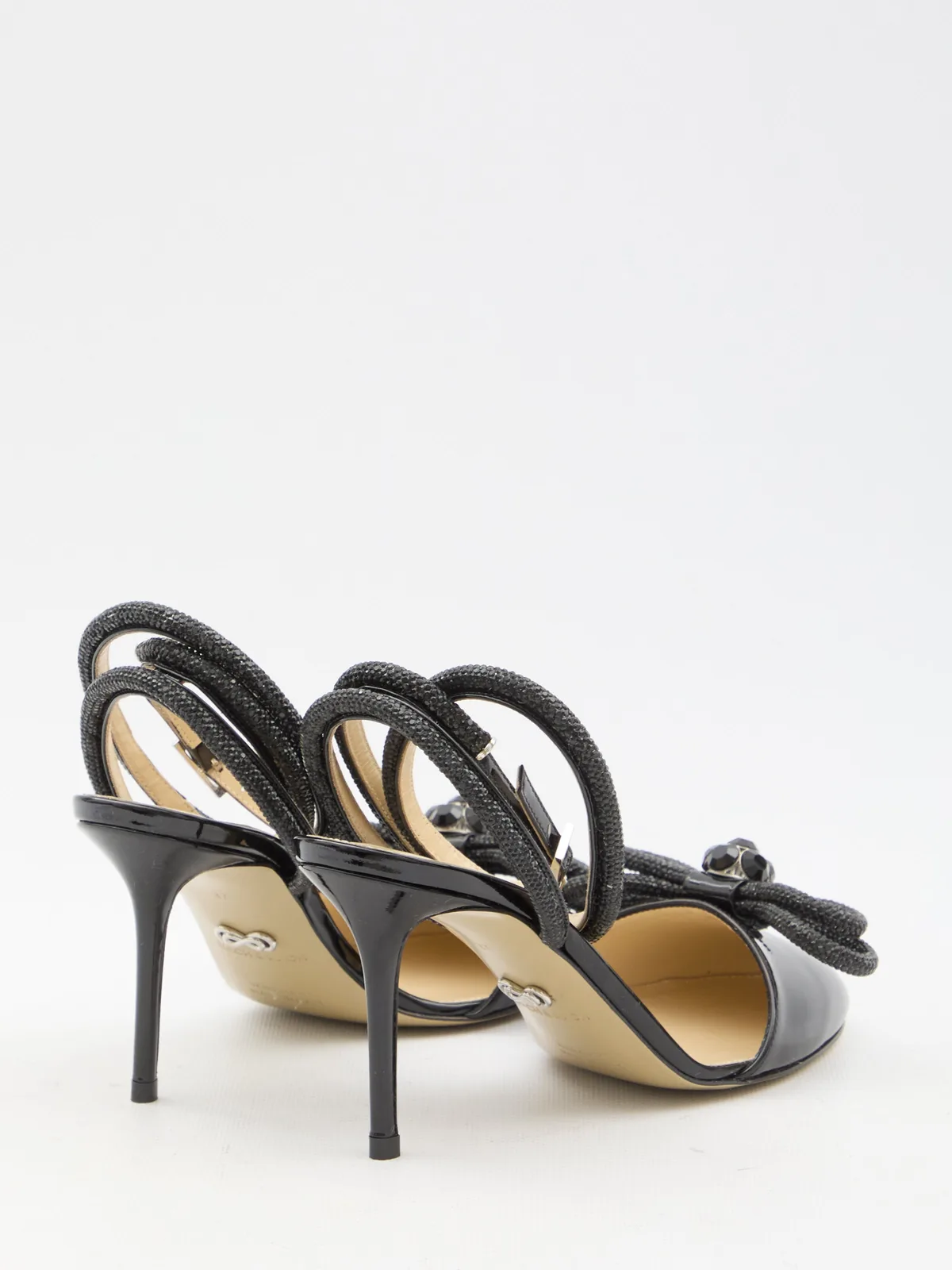 Mach Mach Mach&Mach Double Bow Closed Toe Sandals