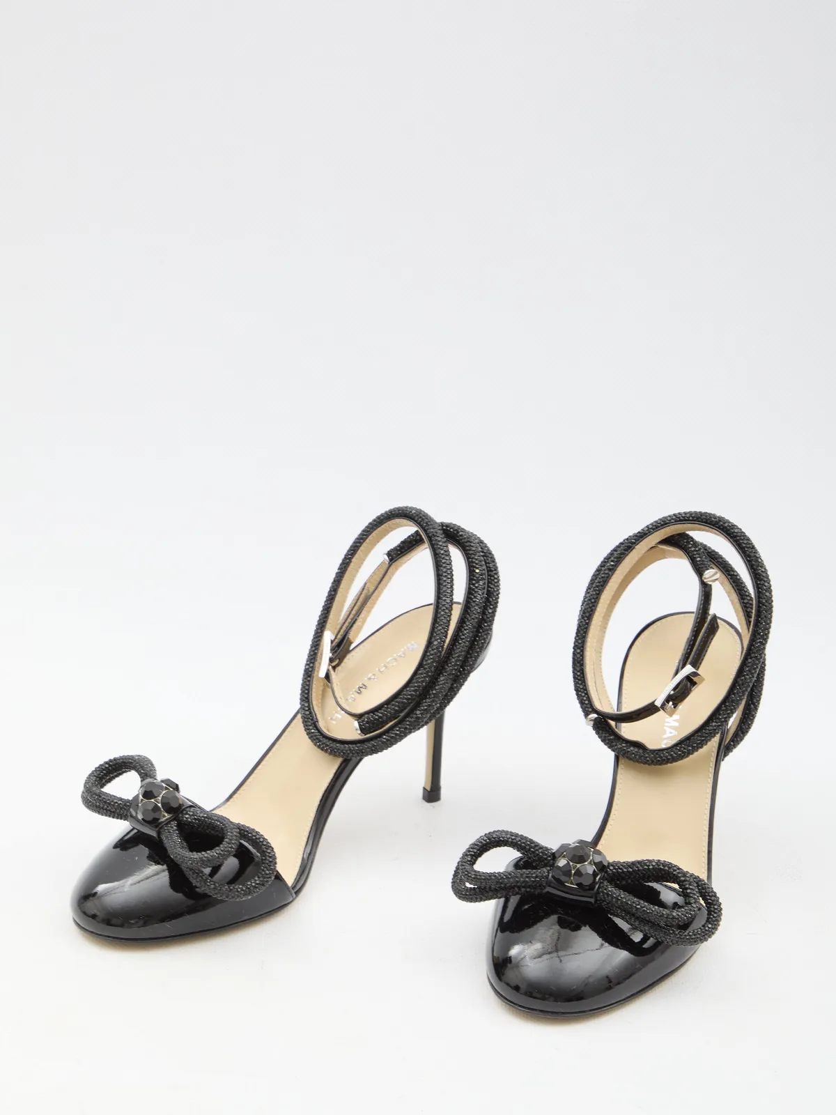 Mach Mach Mach&Mach Double Bow Closed Toe Sandals
