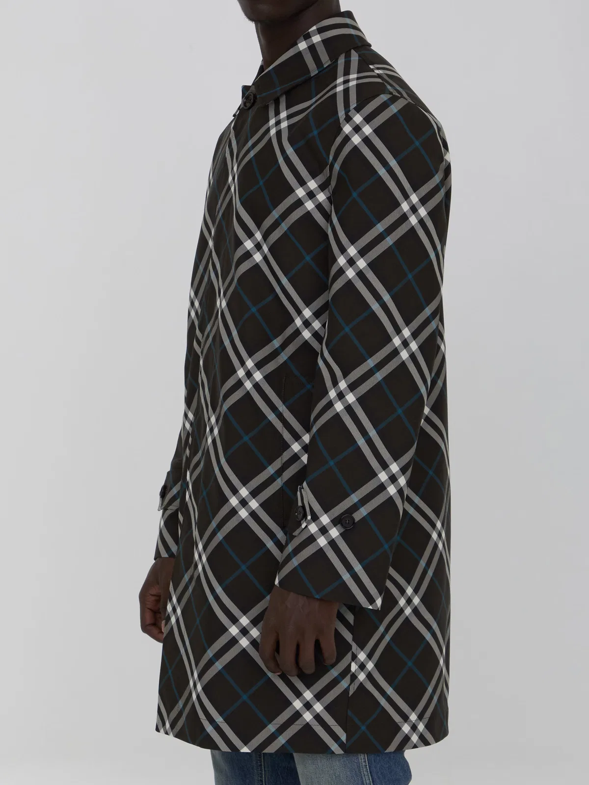Burberry Check Medium Trench Coat
