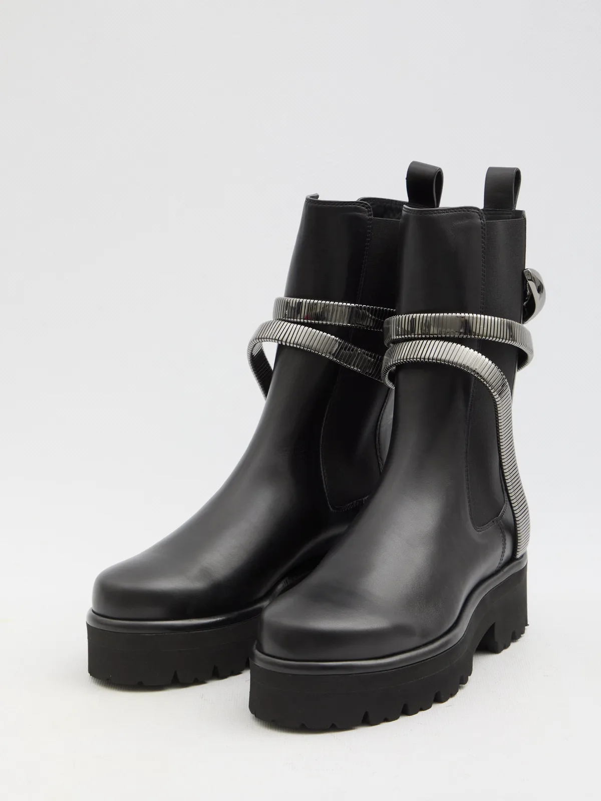 Rene Caovilla Juniper 45 Biker Boots