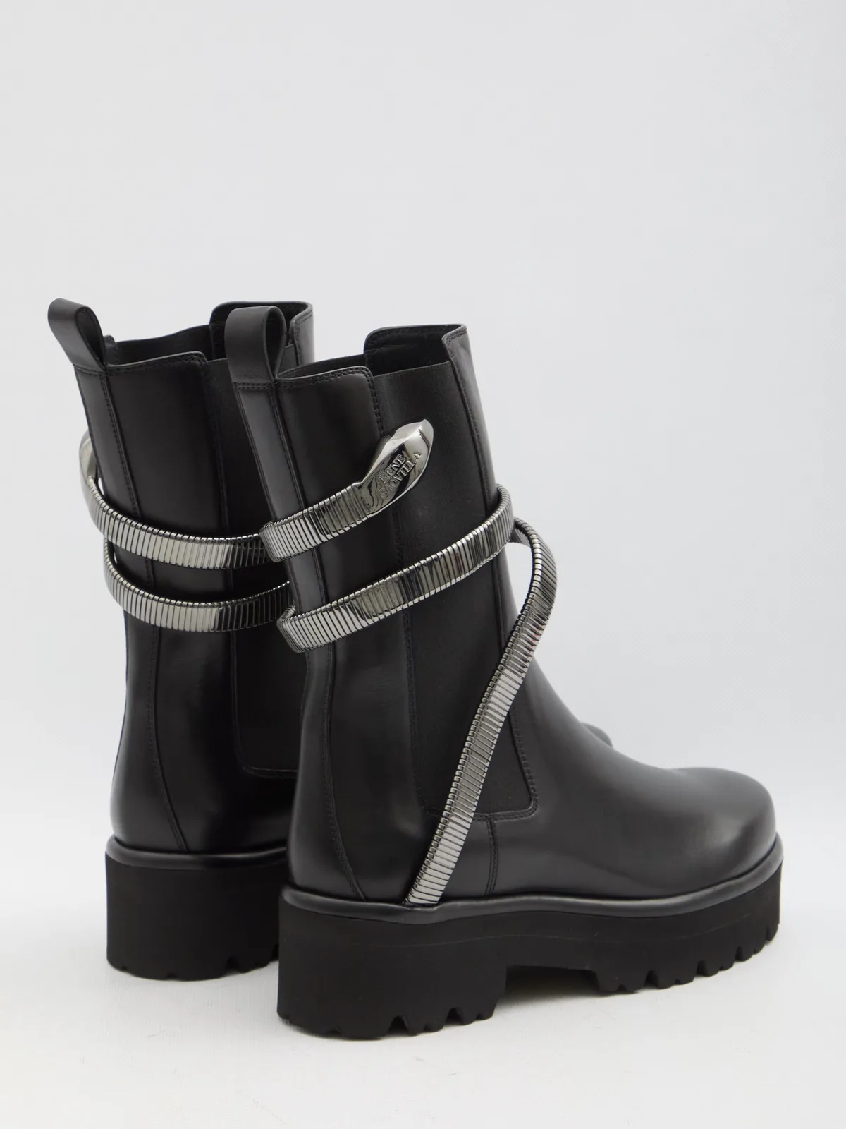 Rene Caovilla Juniper 45 Biker Boots