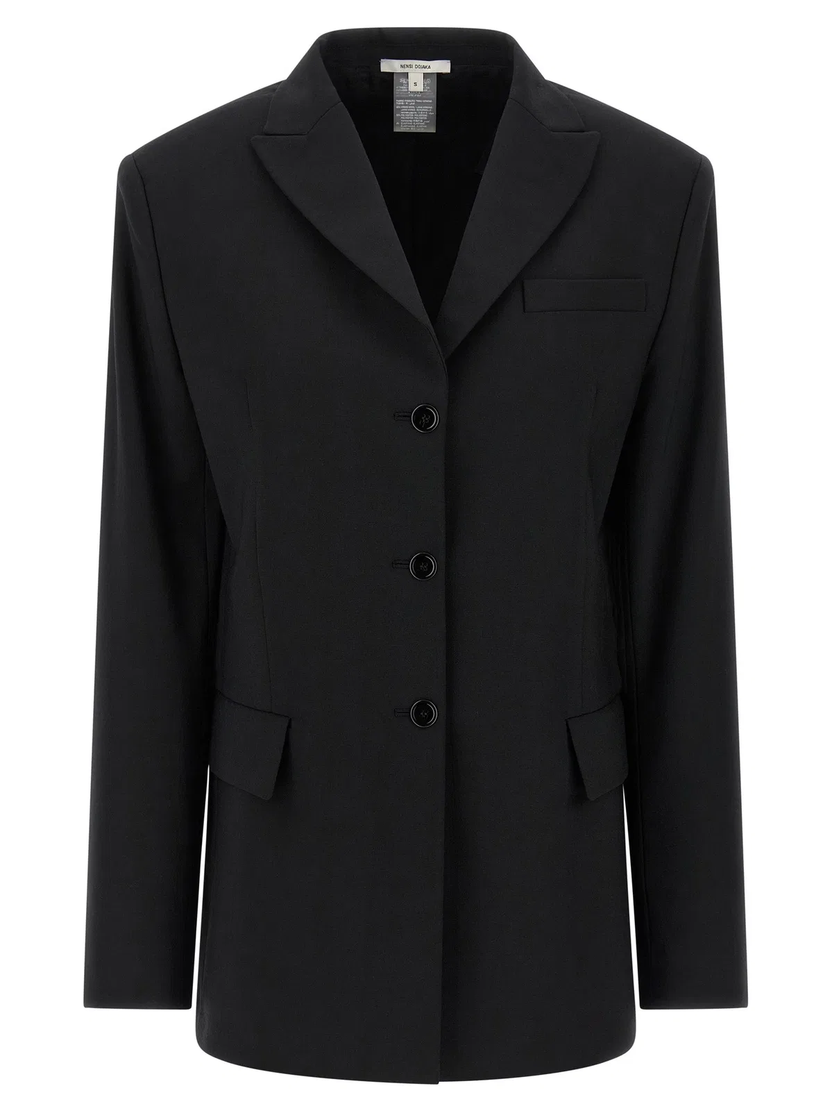 Nensi Dojaka Belt Blazer