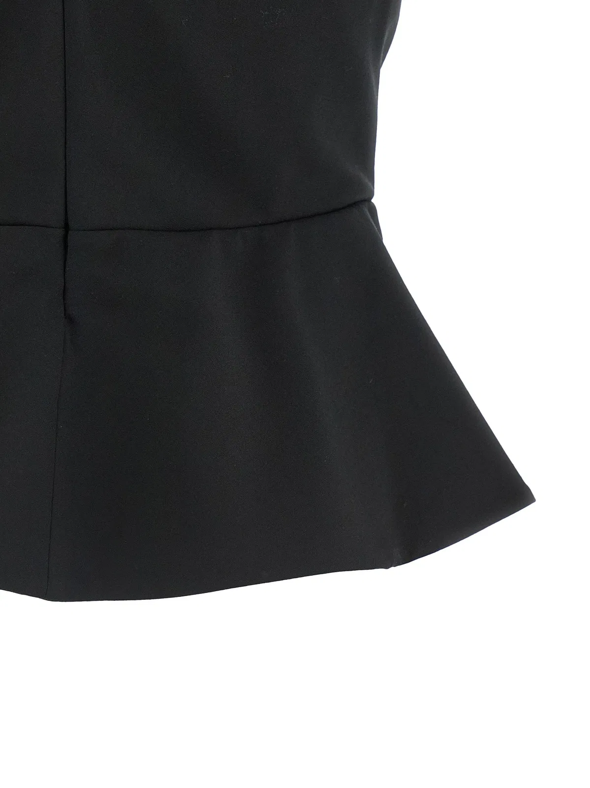 Nensi Dojaka 'Tailored Bustier With Sheer Neckline' T