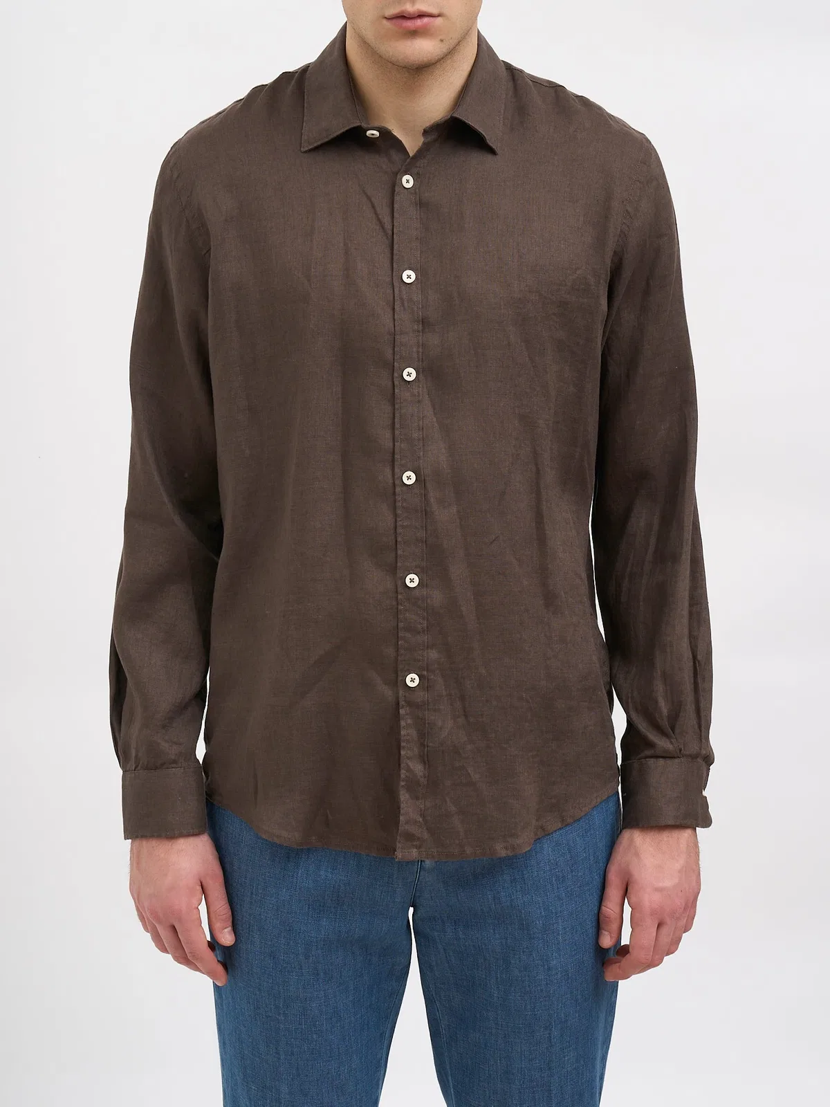 Daniele Alessandrini French Linen Shirt