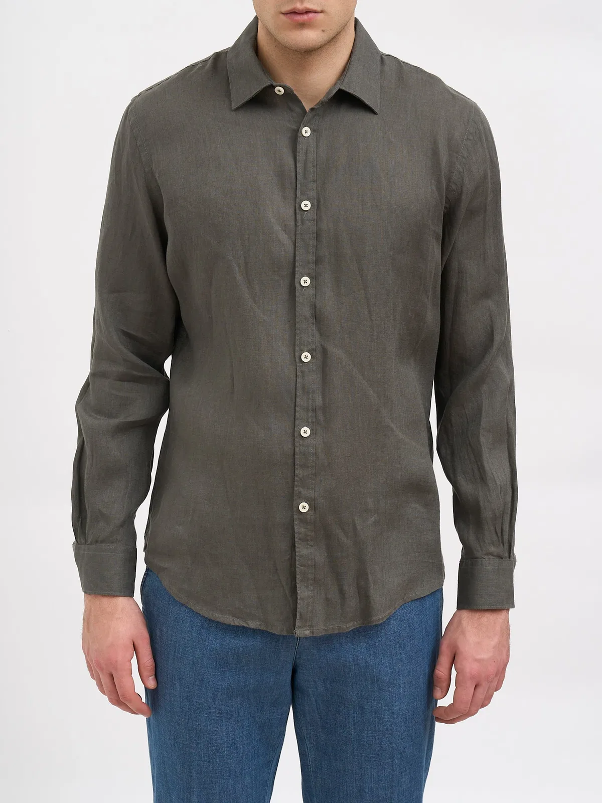 Daniele Alessandrini French Linen Shirt
