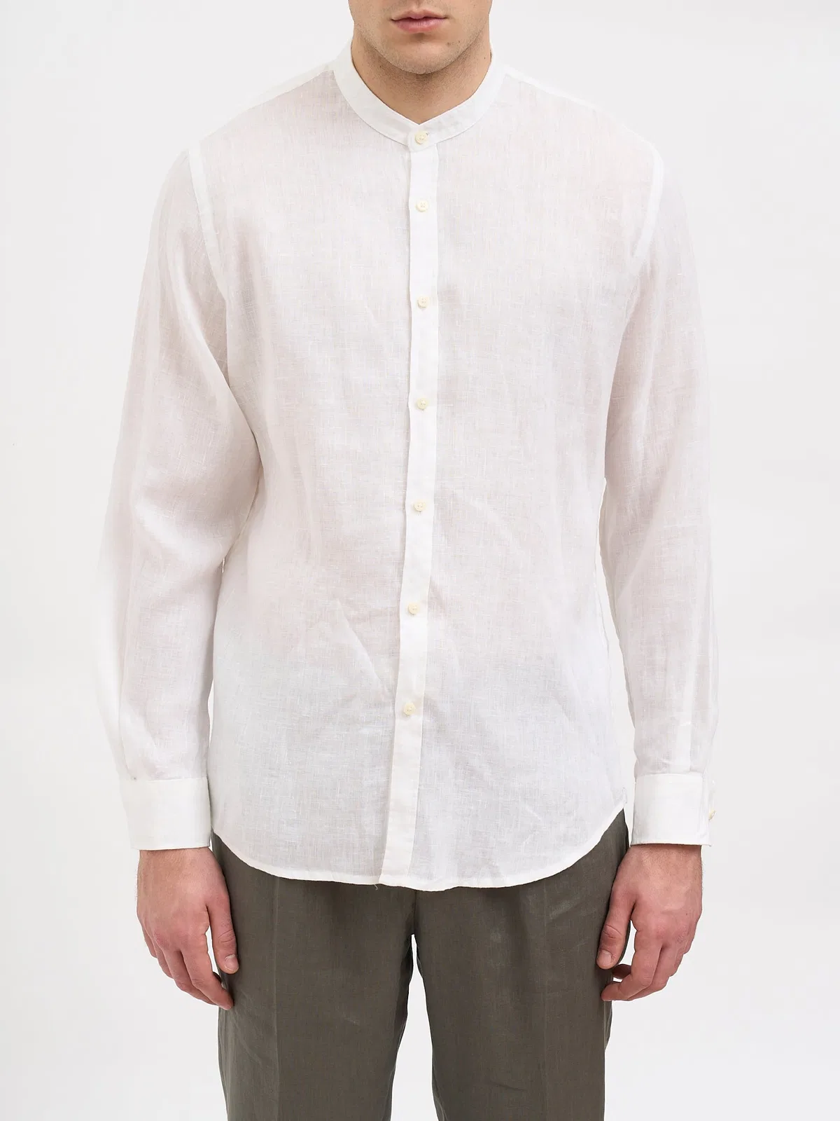 Daniele Alessandrini Korean Linen Shirt