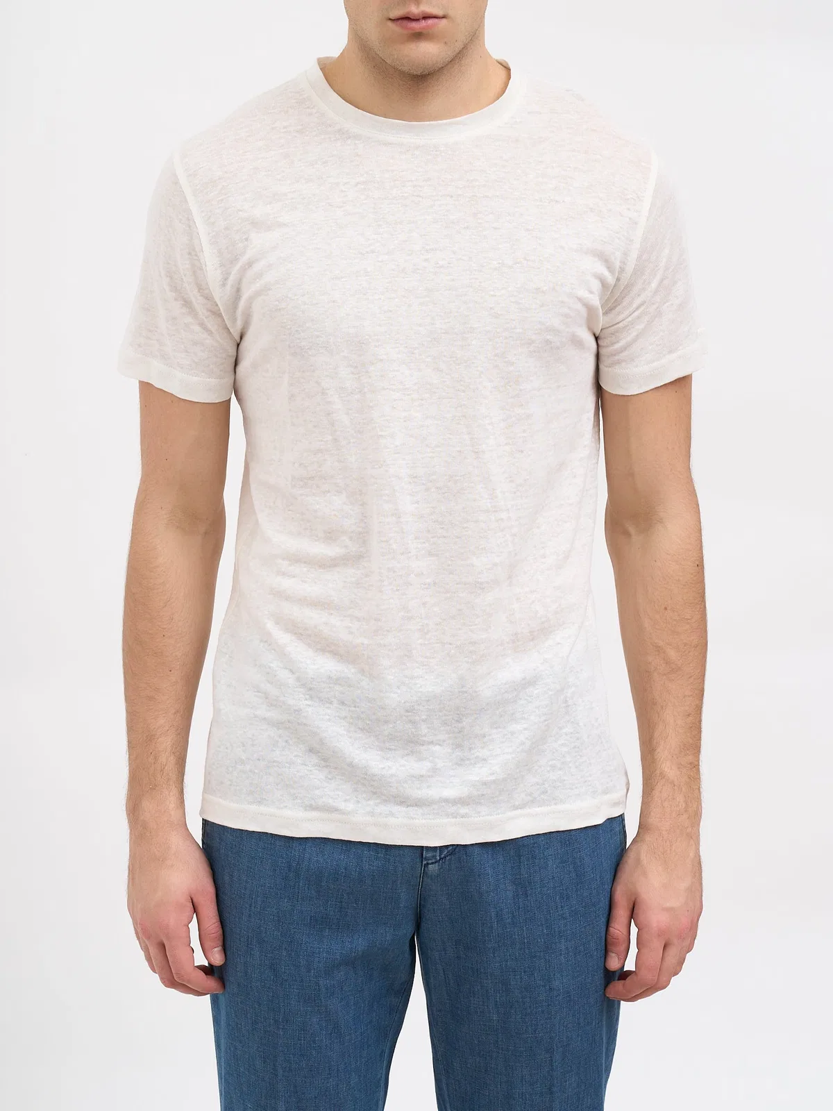 Daniele Alessandrini Linen T-Shirt